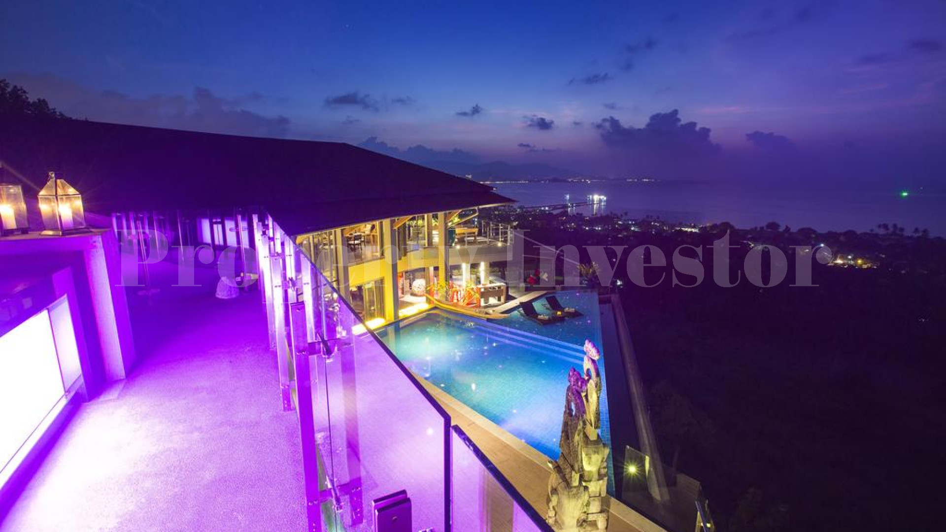 Exceptional 8 Bedroom Luxury Sea View Hillside Villa for Sale in Koh Samui, Thailand