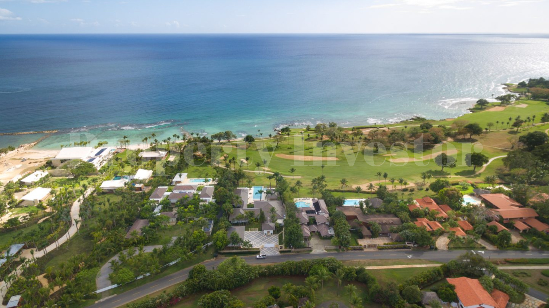Modern Colonial 7 Bedroom Luxury Villa with Fabulous Golf & Ocean Views for Sale in La Romana, Dominican Republic