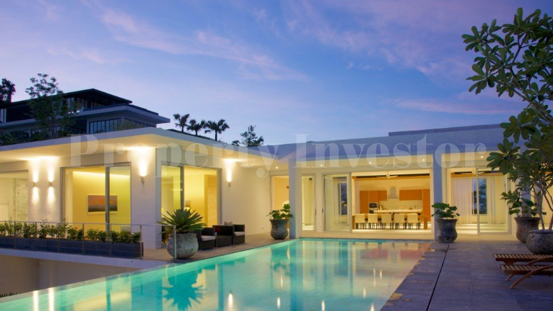 Modern 5 Bedroom Sea View Villa with Amazing Panoramic Views for Sale in Phuket