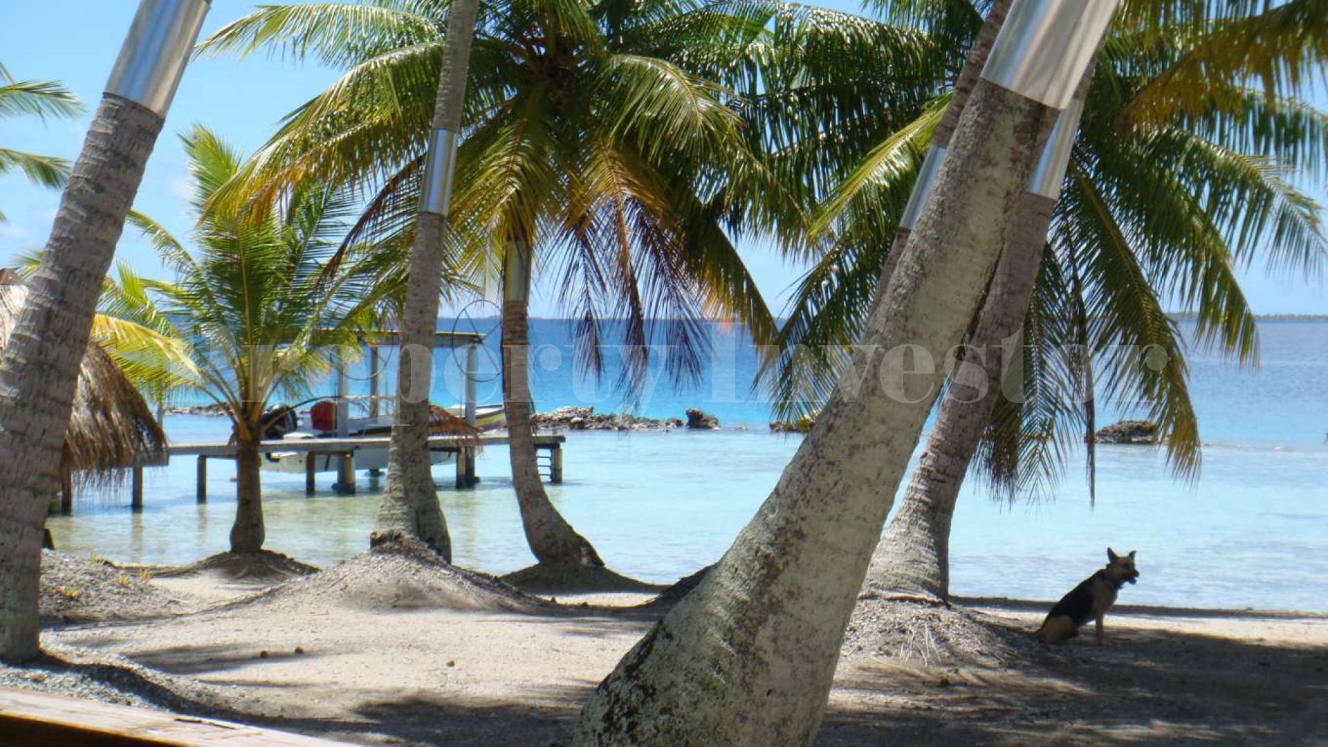 3.36 Hectare Private Boutique Island Retreat with 5 Bungalows in French Polynesia