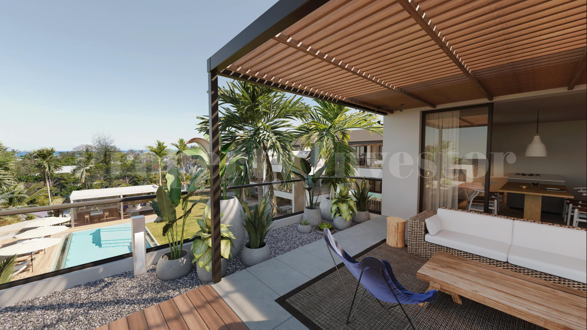 3 Bedroom Luxury Apartment at this Luxurious Address in Mauritius (Unit A2)