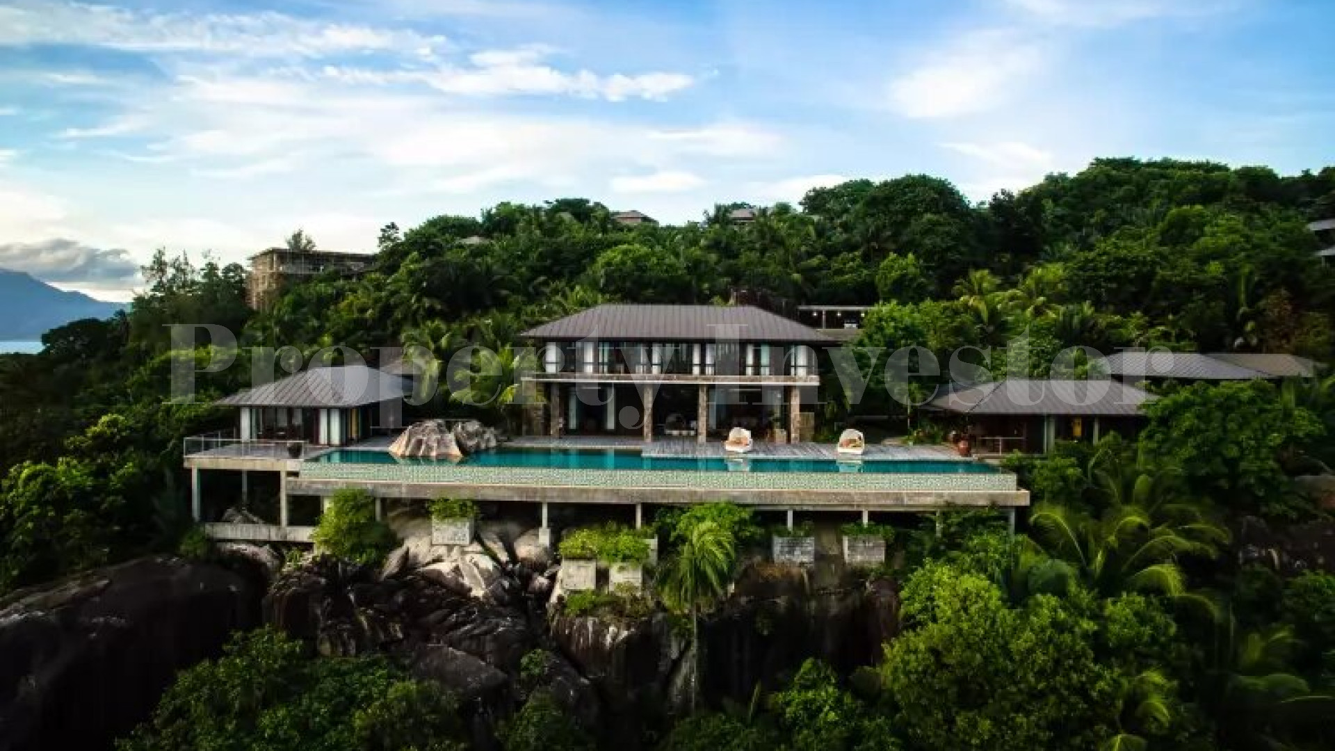 Outstanding 7 Bedroom Luxury Hillside Resort Residence with Incredible Panoramic Ocean Views for Sale in Mahé, Seychelles