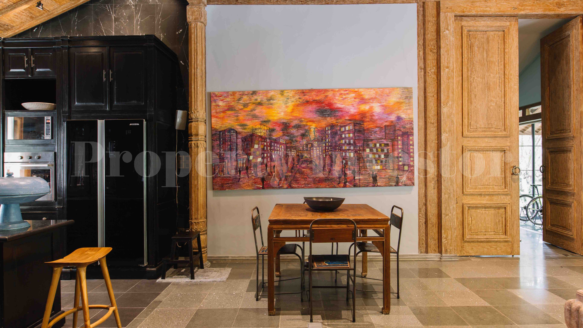 Stunning 3 Bedroom Luxury Joglo Villa with Traditional Javanese Flare for Sale in Pererenan, Bali