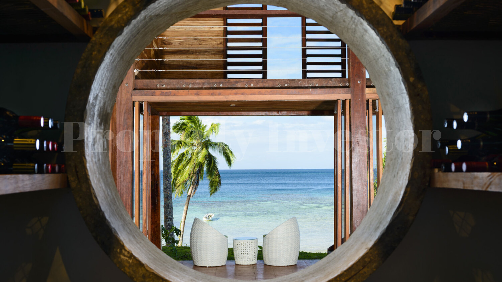 Award Winning 8 Villa Boutique Island Resort for Sale on the Rainbow Reef, Fiji