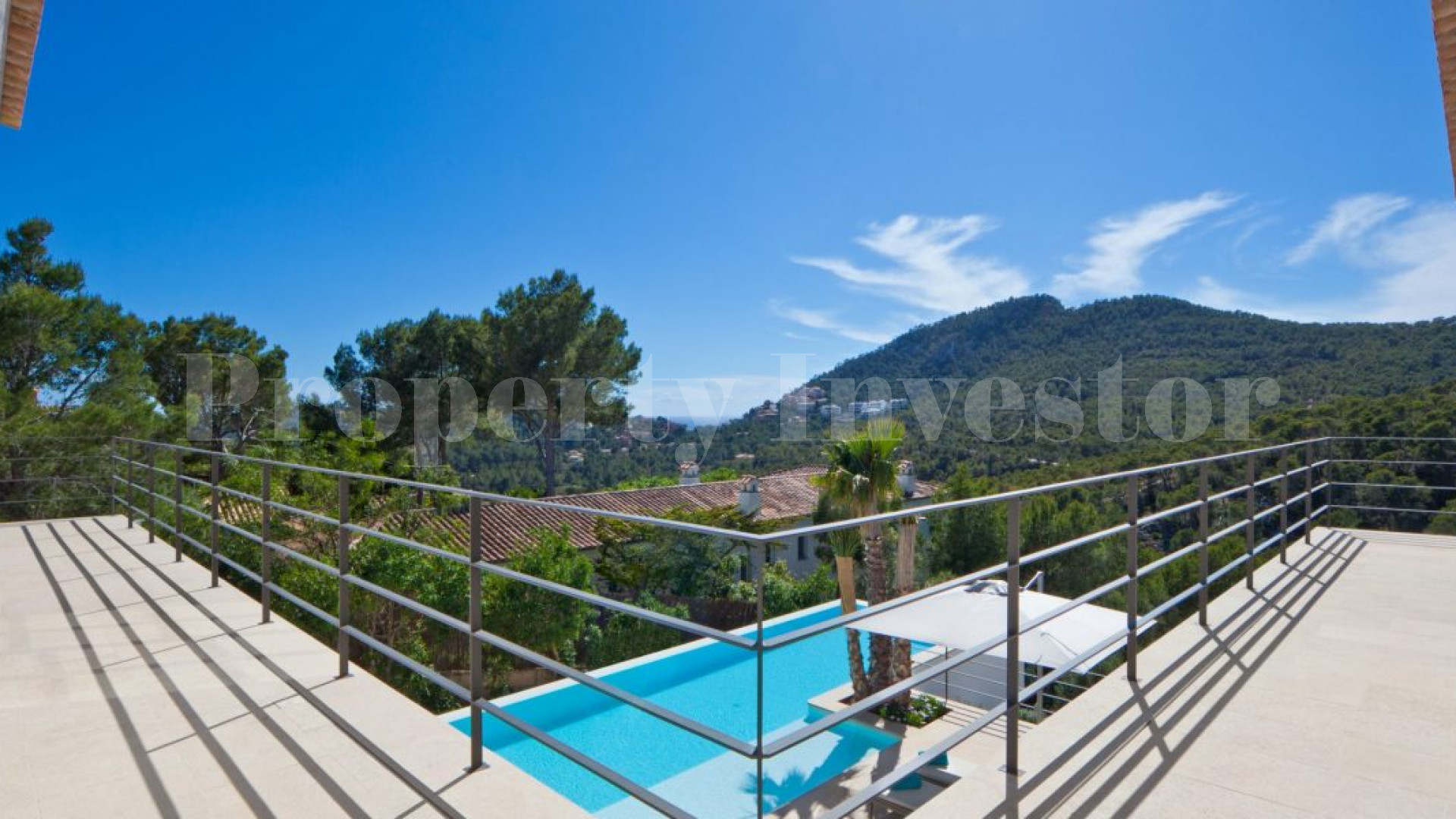 Modern 4 Bedroom Villa with Exclusive Design Concept & Partial Sea Views in Port Andratx