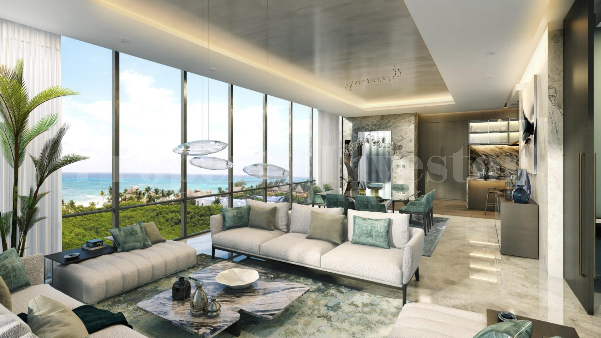 Exclusive 3 Bedroom Apartment in Playa Del Carmen (Unit A2)