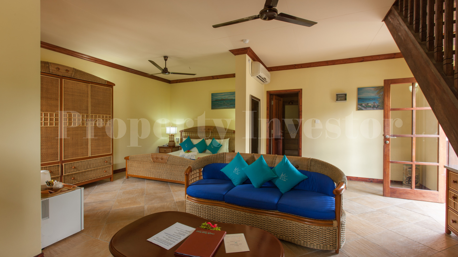 Beautiful 4* Star Boutique Beachfront Island Hotel with 26 Suites for Sale on Praslin Island, Seychelles