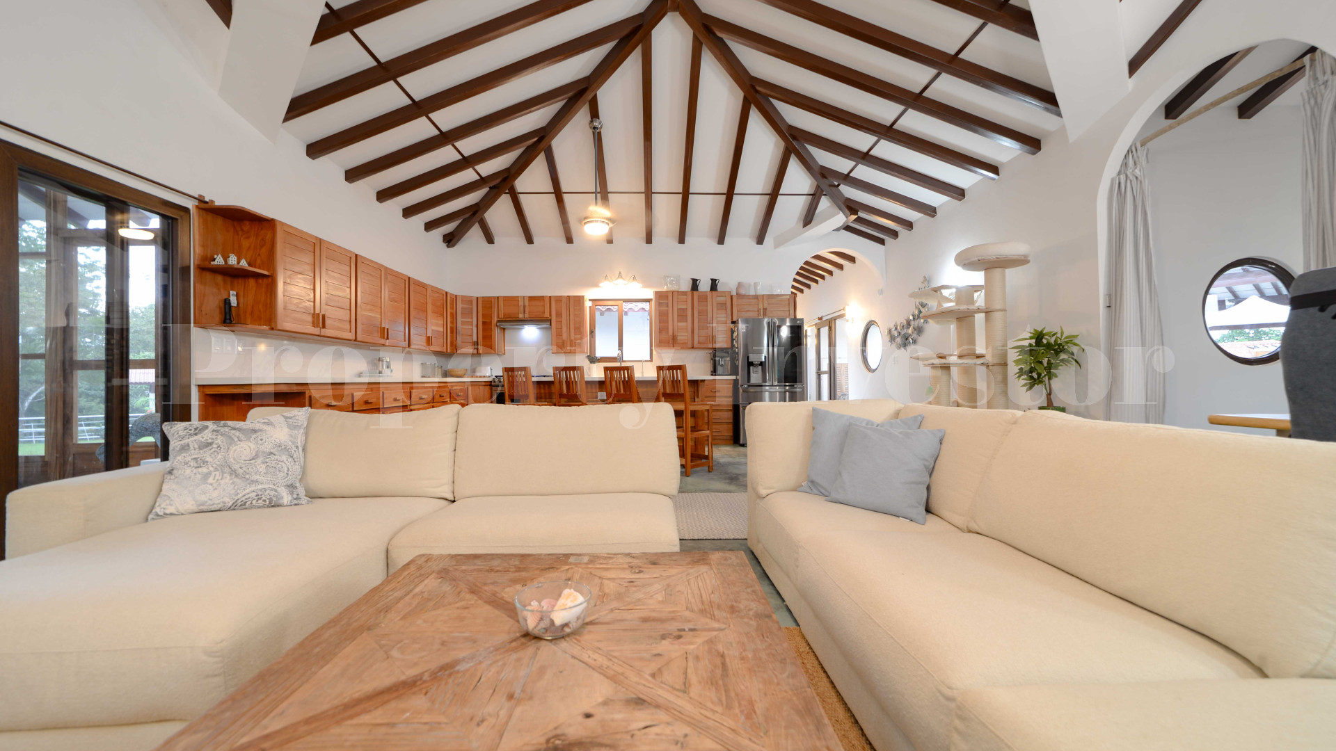 Fabulous 3 Bedroom Private Residence with Beautiful Landscaped Gardens for Sale in Pedasi, Panama