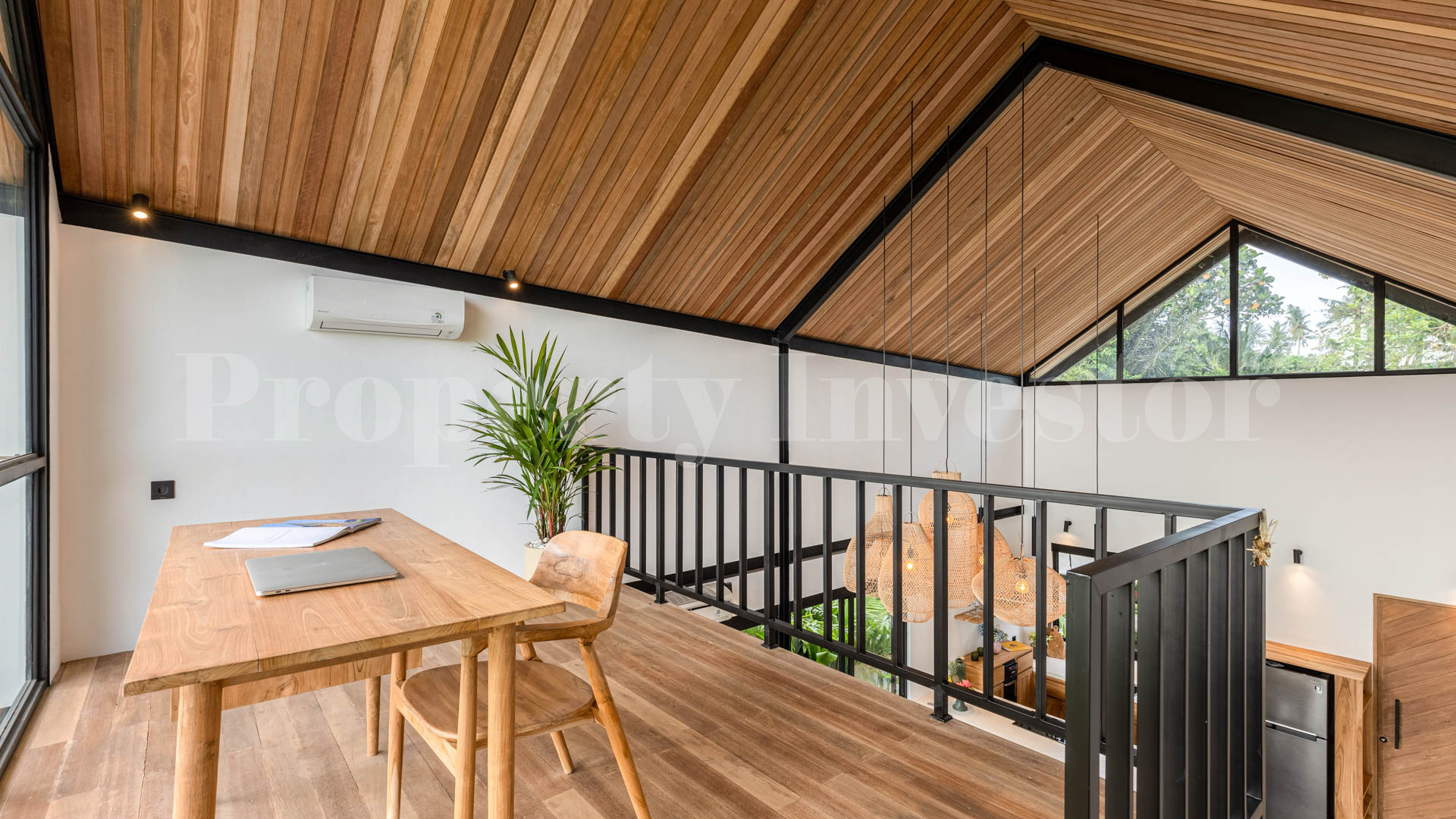 Chic 1-3 Bedroom Designer Loft Villas with Beautiful Rice Paddy Views for Sale Near Canggu, Bali