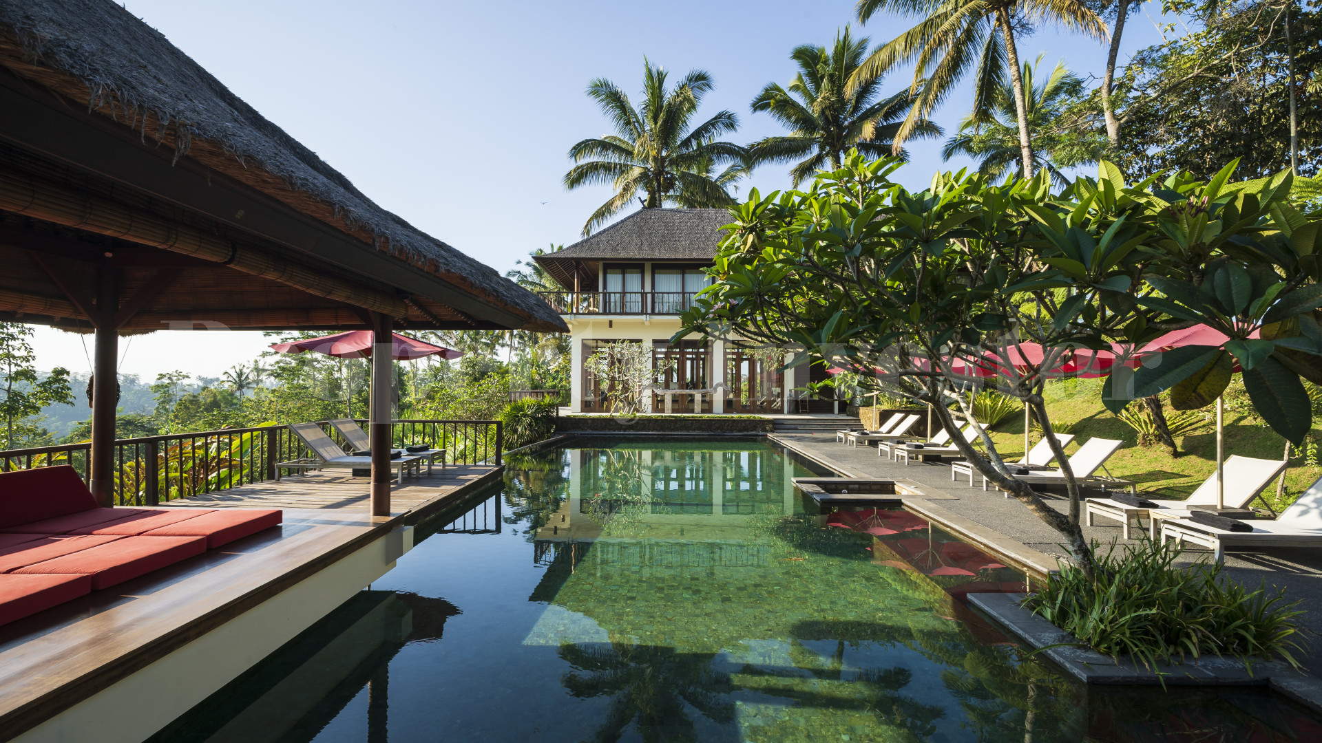 Exceptional 6 Bedroom Estate with Stunning Jungle & Valley Views for Sale in North-Ubud, Bali