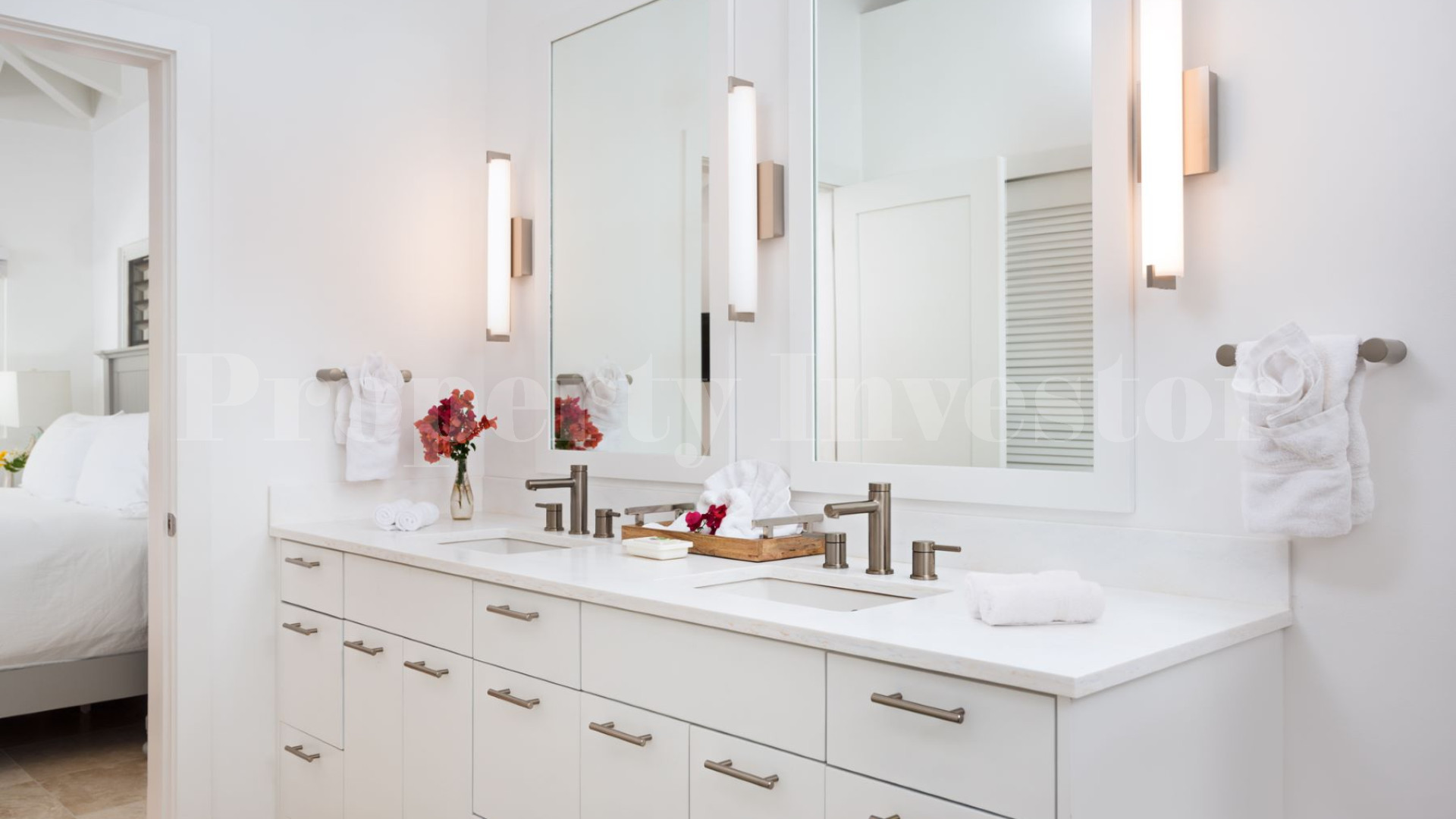 Beautiful 6 Bedroom Caribbean Style Luxury Beachfront Villa with Private Beach Access for Sale in Grace Bay, Turks & Caicos