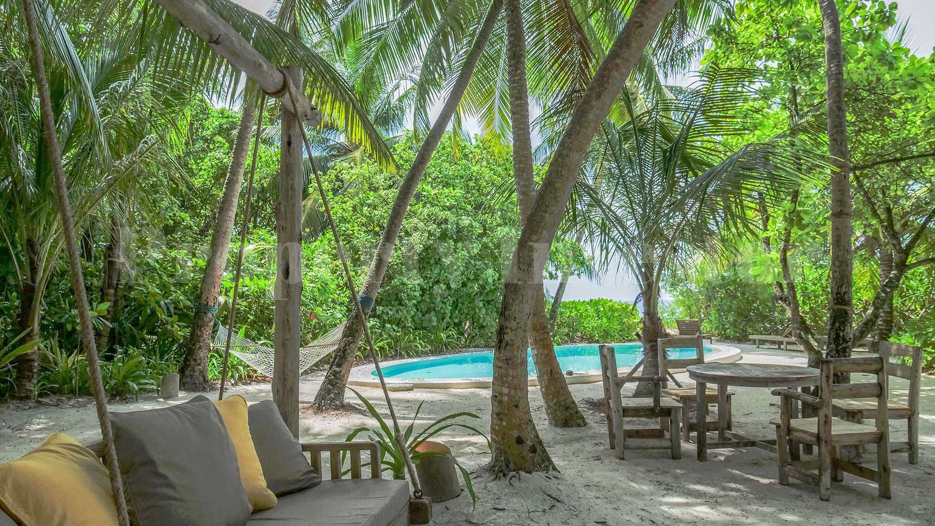 Hidden 4 Bedroom Private Luxury Beachfront Pool Residence for Sale in the Maldives