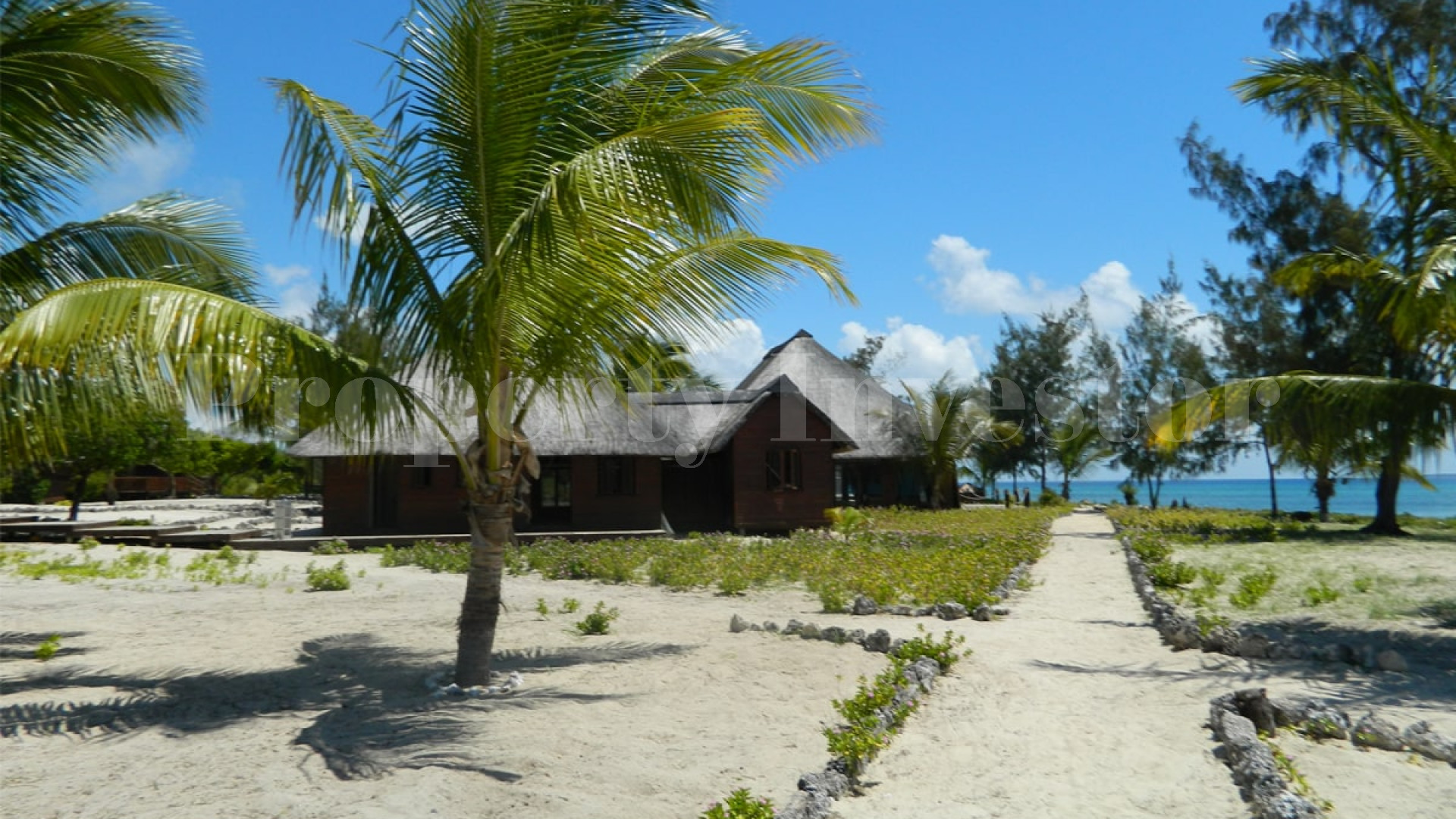 Partially Developed 72 Hectare Private Coral Island for Sale in Mozambique