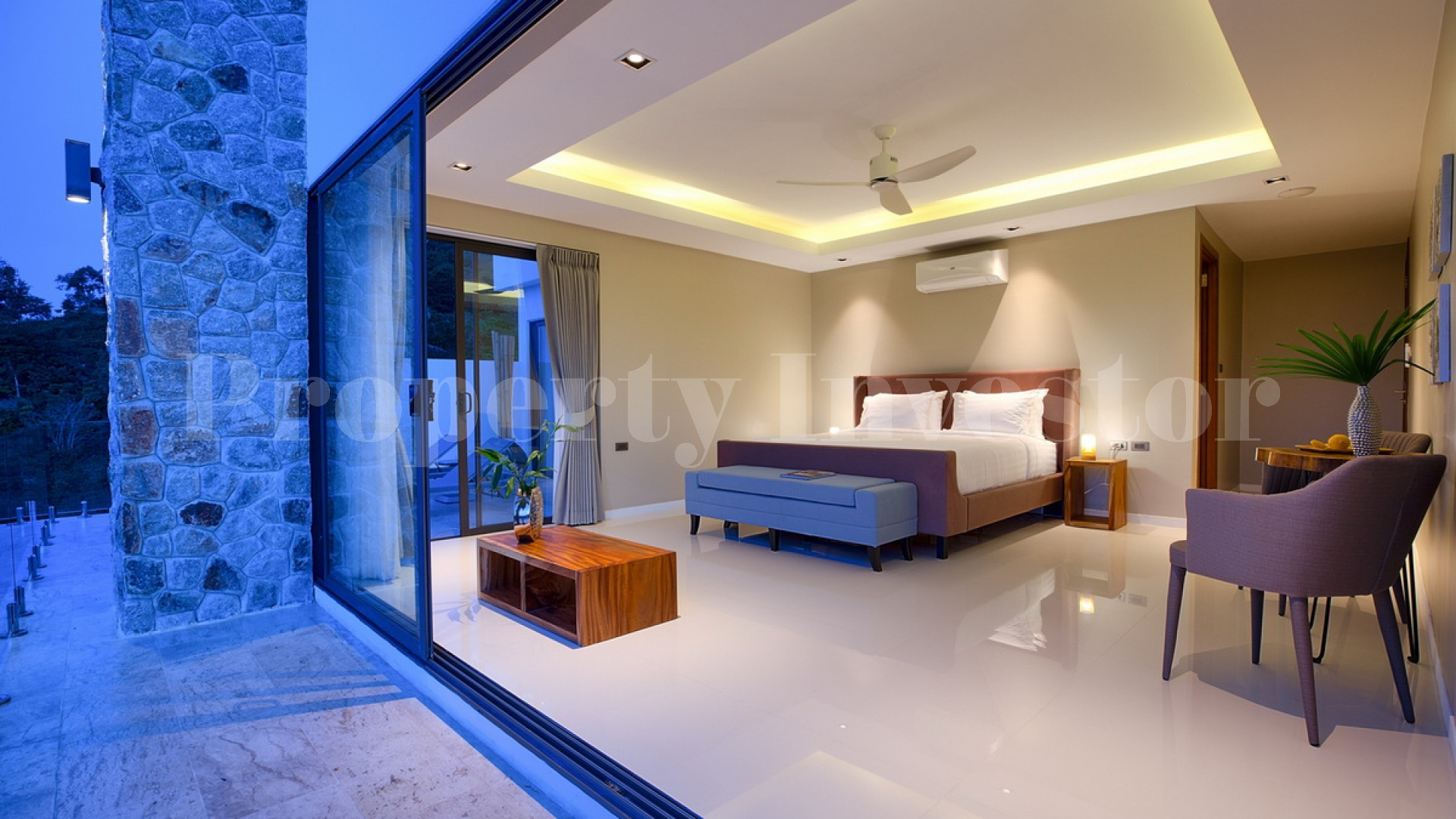 Фантастическая роскошная дизайнерская вилла с 4 спальнями с видом на море на о. Самуи