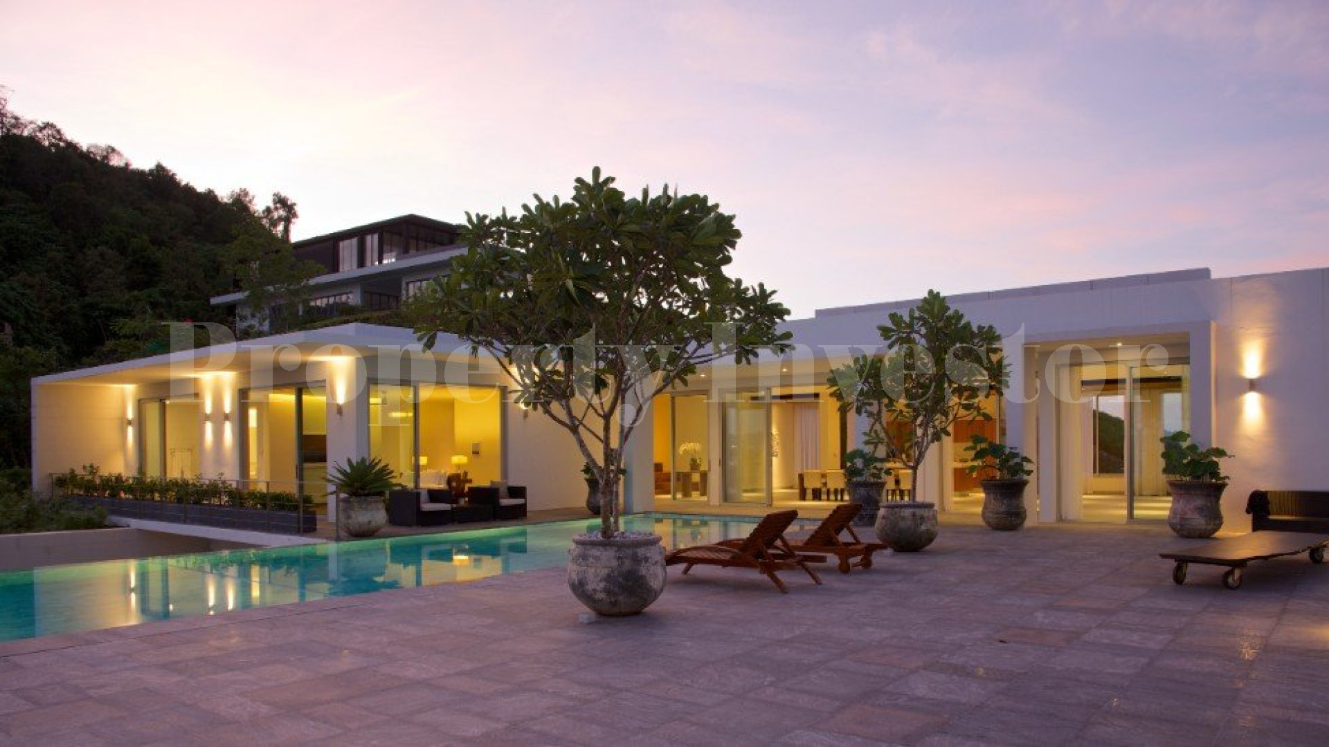 Modern 5 Bedroom Sea View Villa with Amazing Panoramic Views for Sale in Phuket