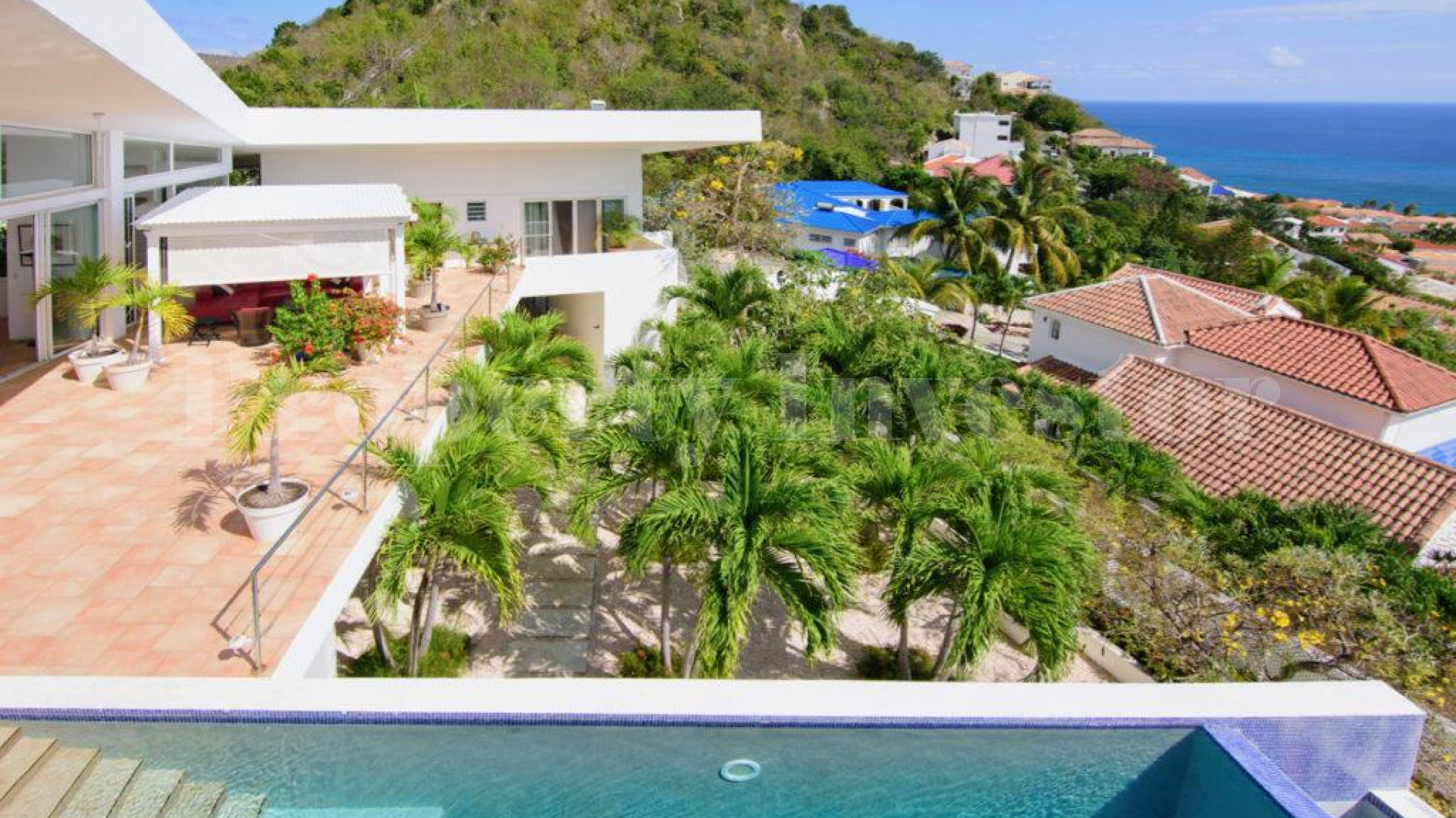 Stunning One-of-a-Kind 5 Bedroom Oceanview Luxury Villa for Sale in Pelican Key, St. Maarten