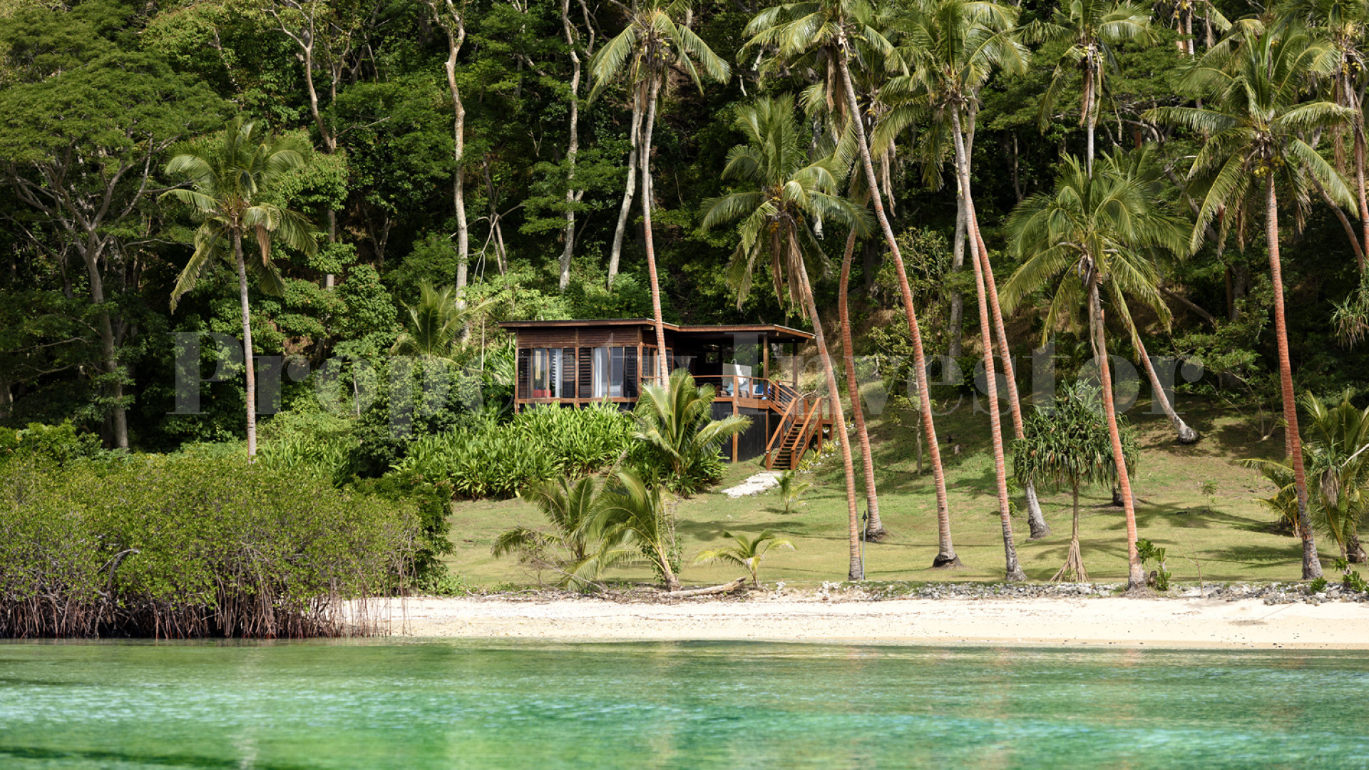Award Winning 8 Villa Boutique Island Resort for Sale on the Rainbow Reef, Fiji