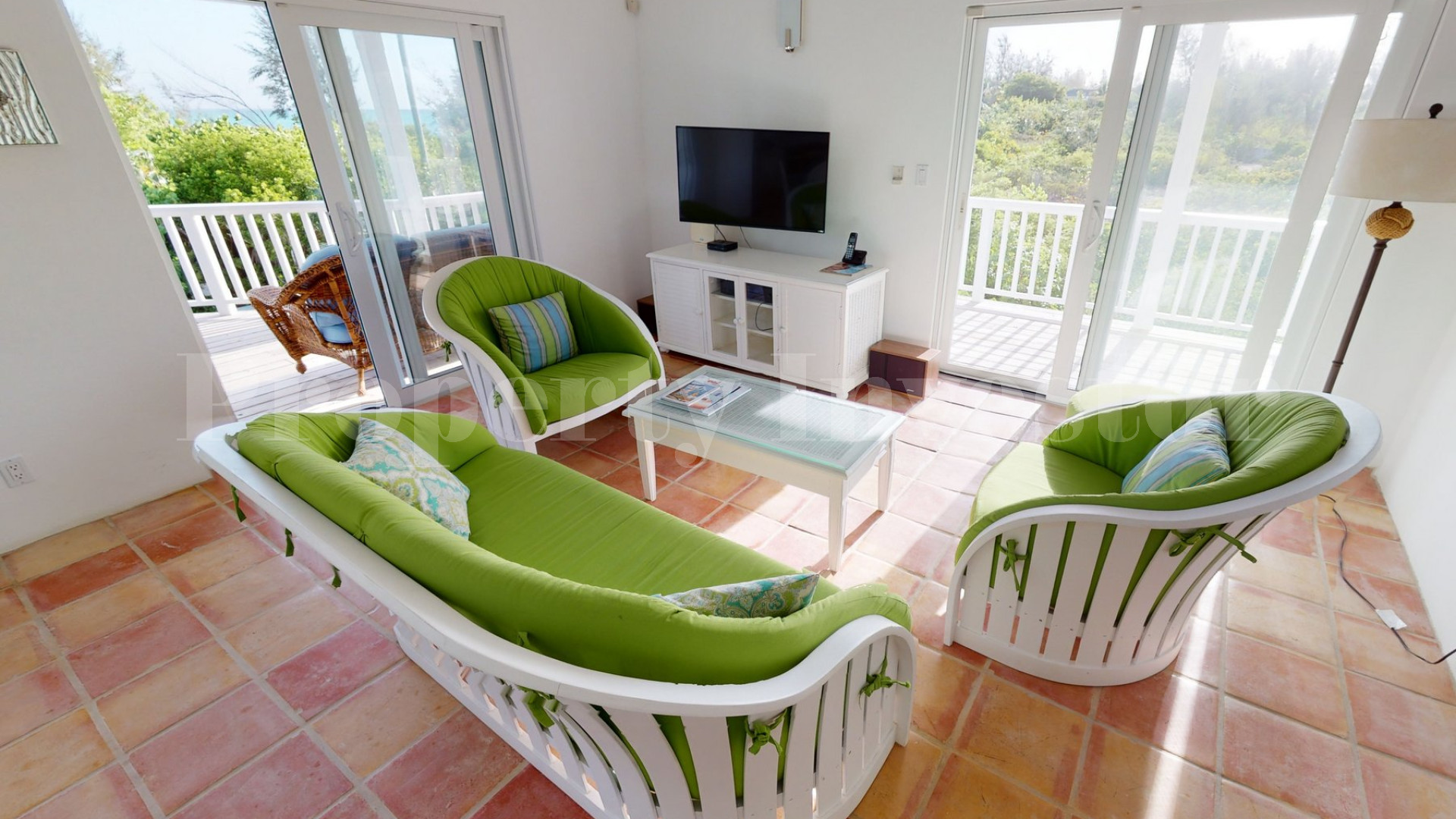 Beautiful 6 Bedroom Caribbean Style Luxury Beachfront Villa with Private Beach Access for Sale in Grace Bay, Turks & Caicos