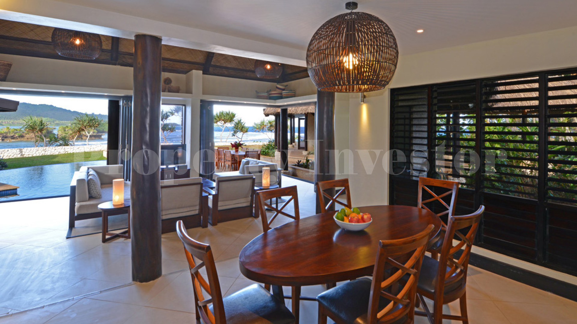 Fabulous 3 Bedroom Luxury Oceafront Private Island Villa for Sale in Vanua Levu, Fiji