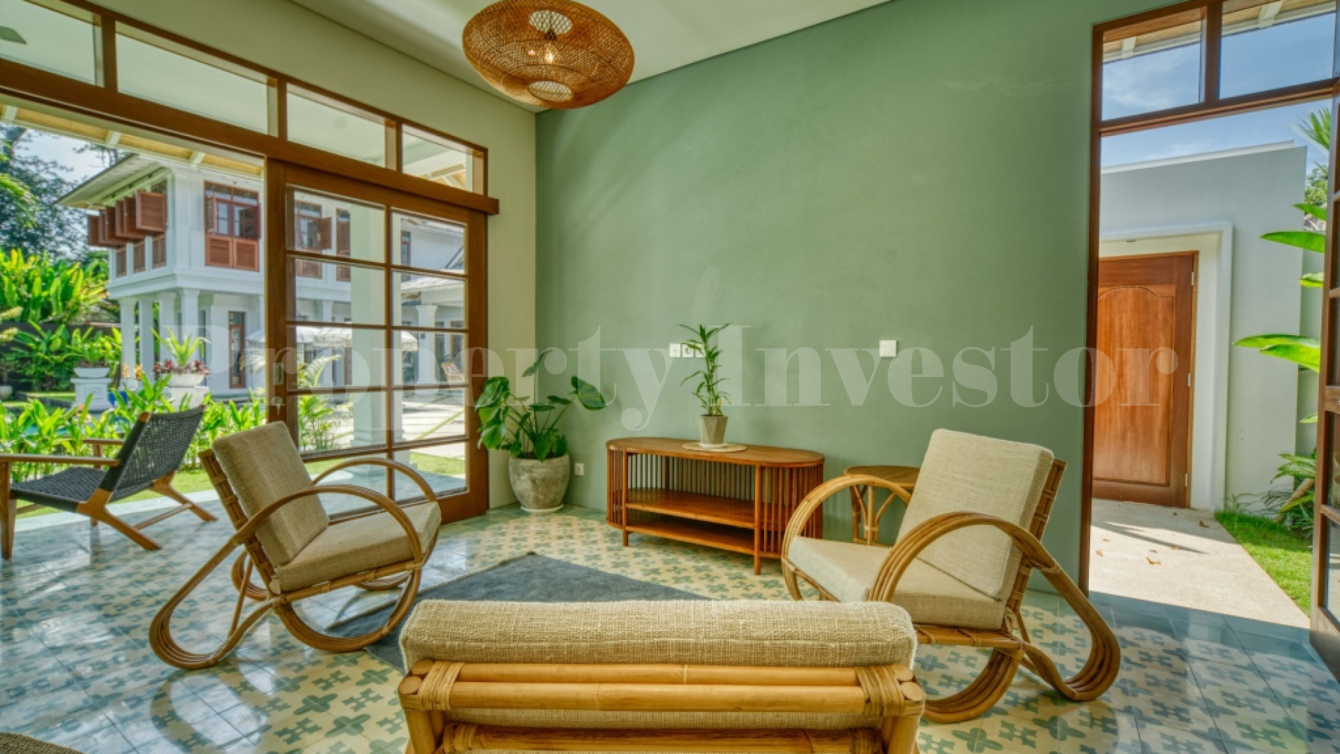 Brand New 4-5 Bedroom Luxury Colonial Beachside Residence for Sale in Seseh, Bali