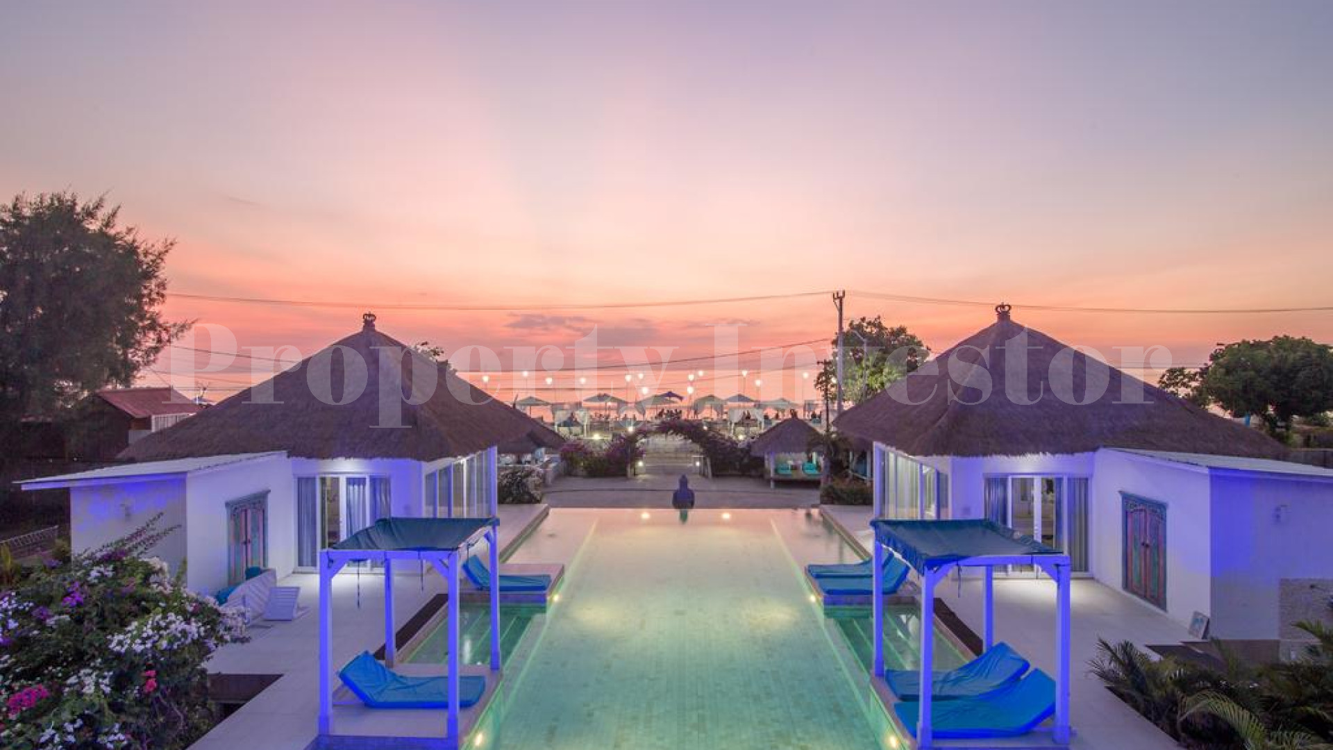 Popular 9 Bedroom Villa (Boutique Hotel) for Sale in Gili Trawangan, Indonesia