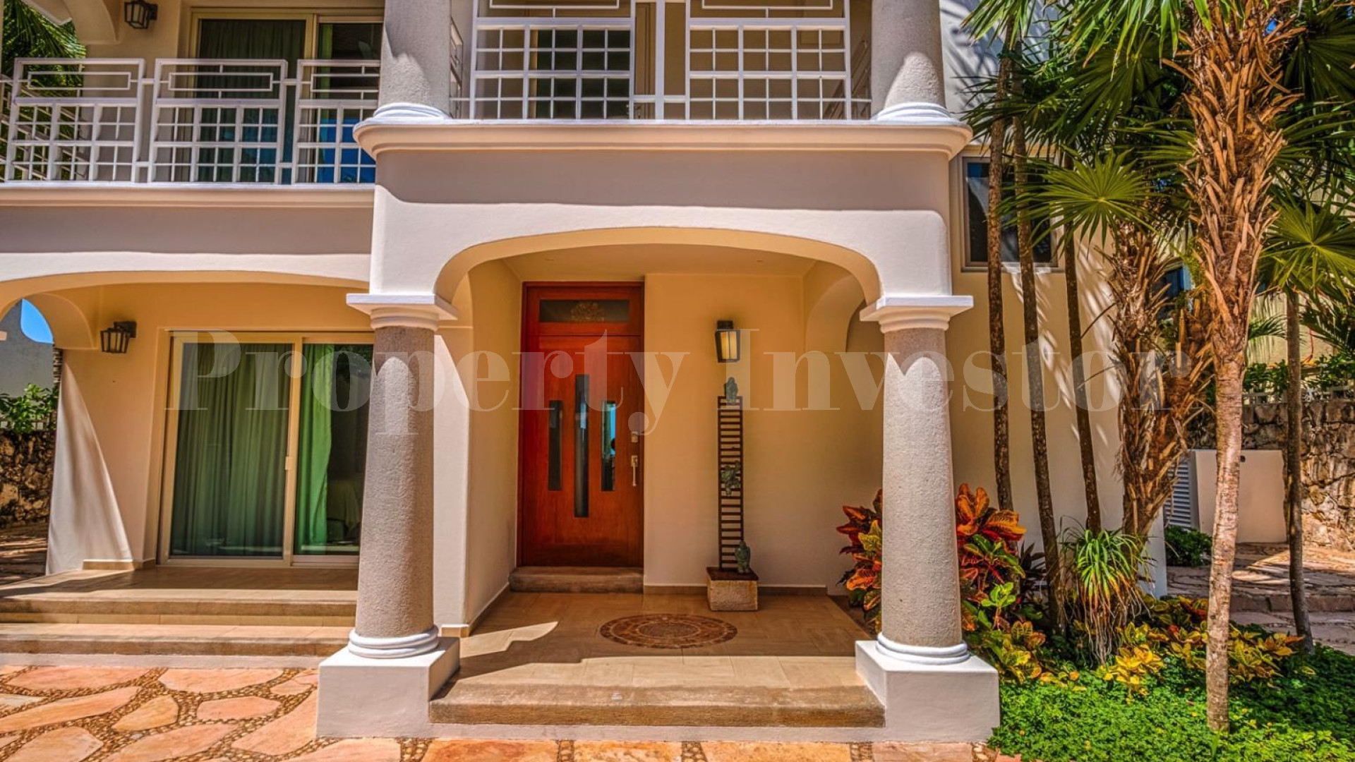 Incredible 6 Bedroom Luxury Beachfront Villa with Private Beach Access for Sale in Akumal, Mexico