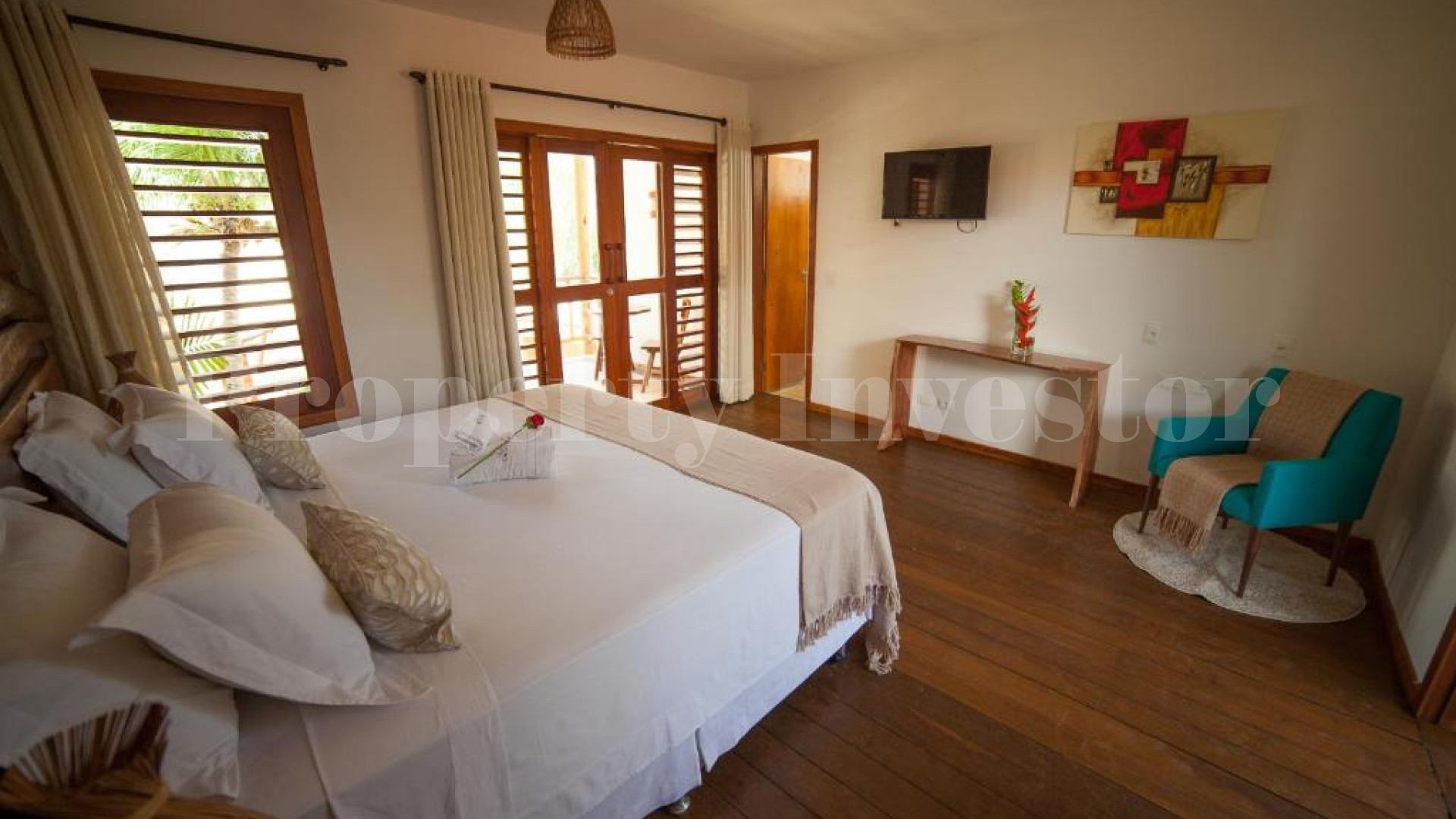 Established 24 Room Boutique Beachfront Kite Surfing Resort for Sale in Cumbuco, Brazil