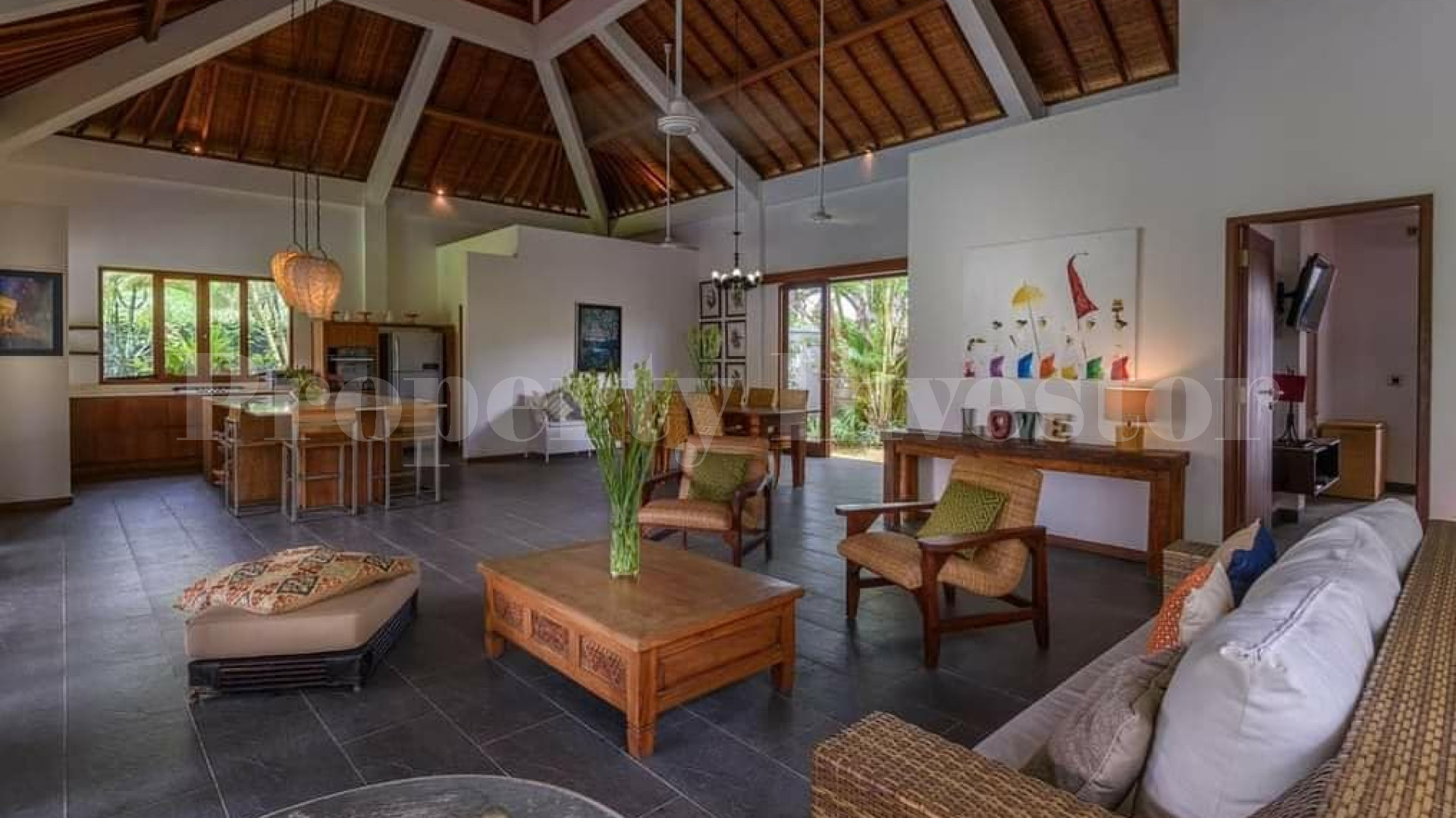Private 4 Bedroom Luxury Colonial Villa for Sale in Canggu, Bali