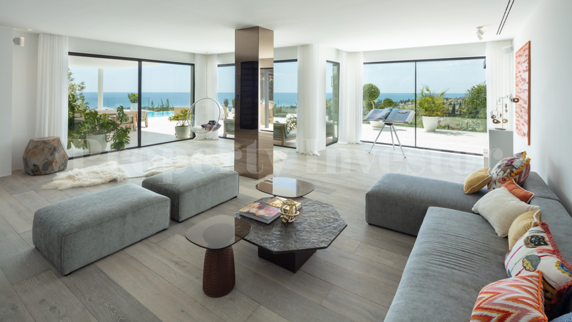 Stylish 7 Bedroom Luxury Designer Villa with Incredible Infinity Pool & Entertainment Areas for Sale in  Cascada de Camojan, Spain