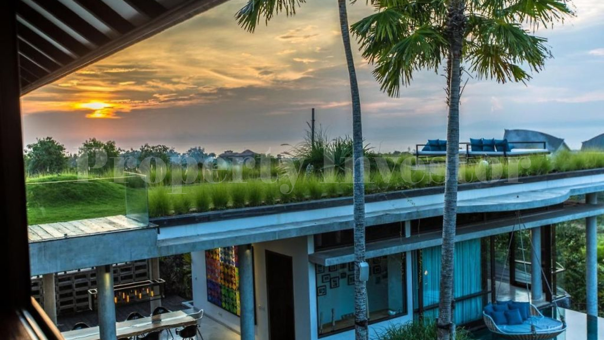 Impressive 4 Bedroom Contemporary Luxury Villa with Spectacular Valley Views for Sale in Uluwatu, Bali