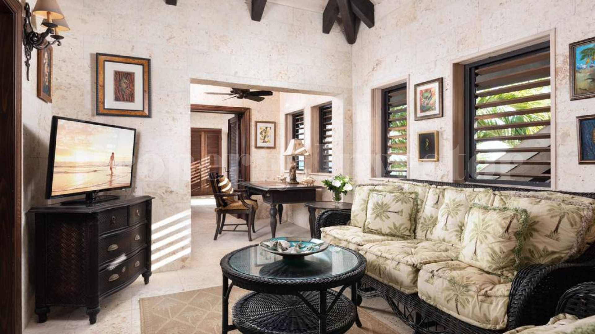 Incredible 6 Bedroom Luxury Oceanview Villa with Private Beach Access for Sale in Sapodilla Bay, Turks & Caicos