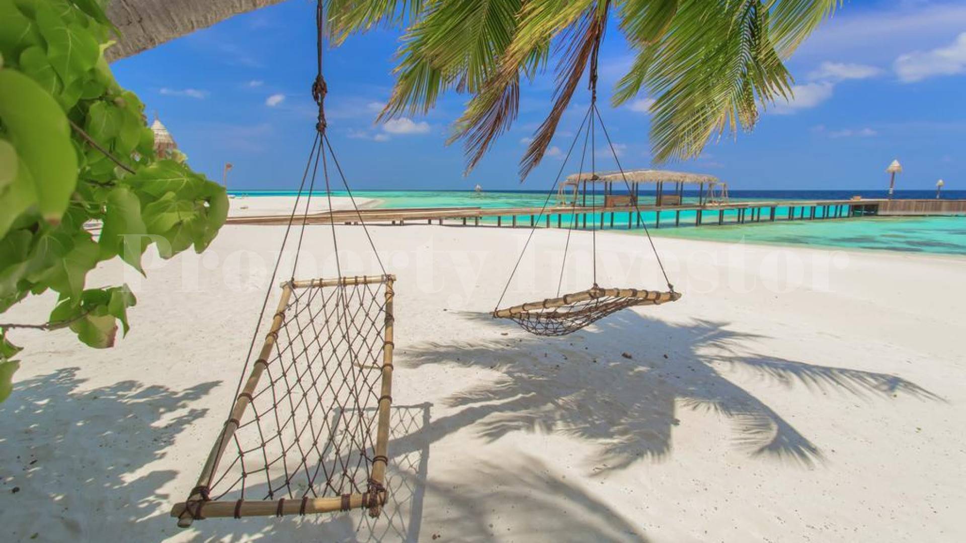 Exclusive 32 Room Island Eco Resort with 89 Room Overwater Bungalow Expansion Plan for Sale in the Maldives