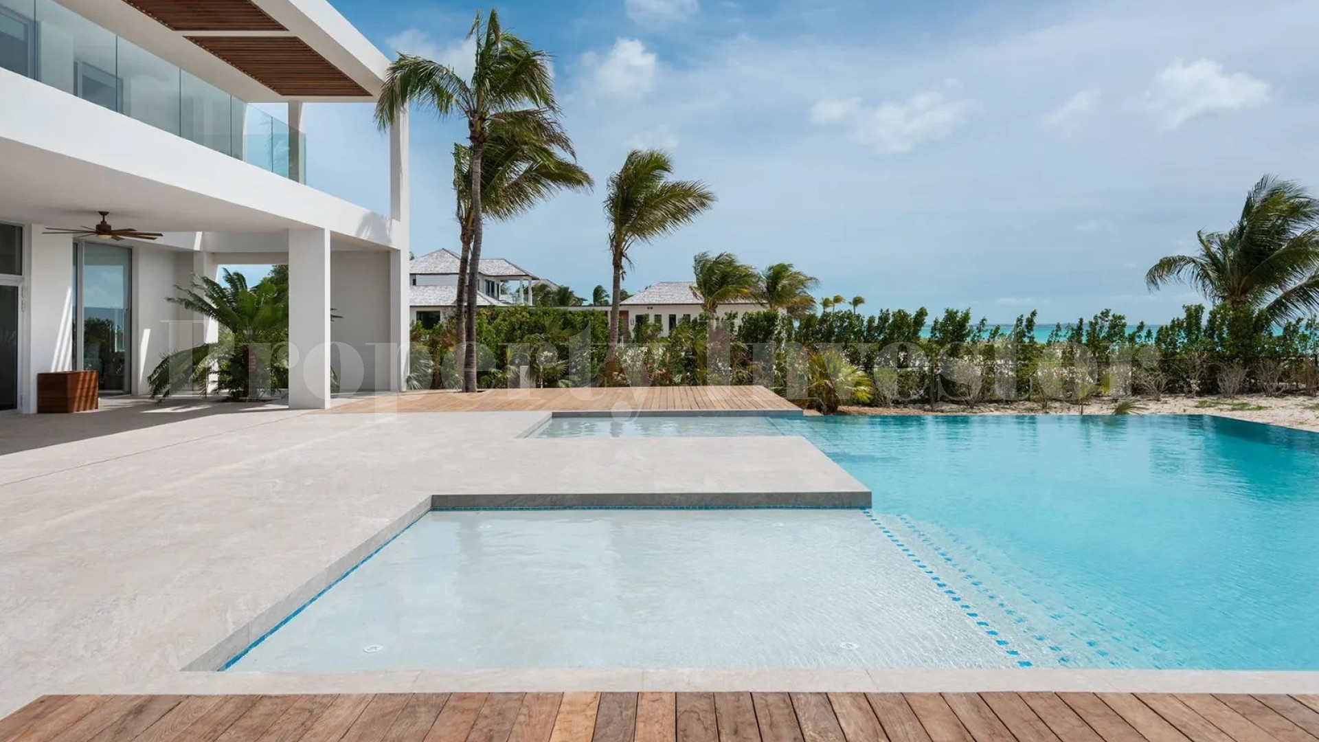 World Class 8 Bedroom Modern Beachfront Luxury Villa in Leeward, Turks & Caicos