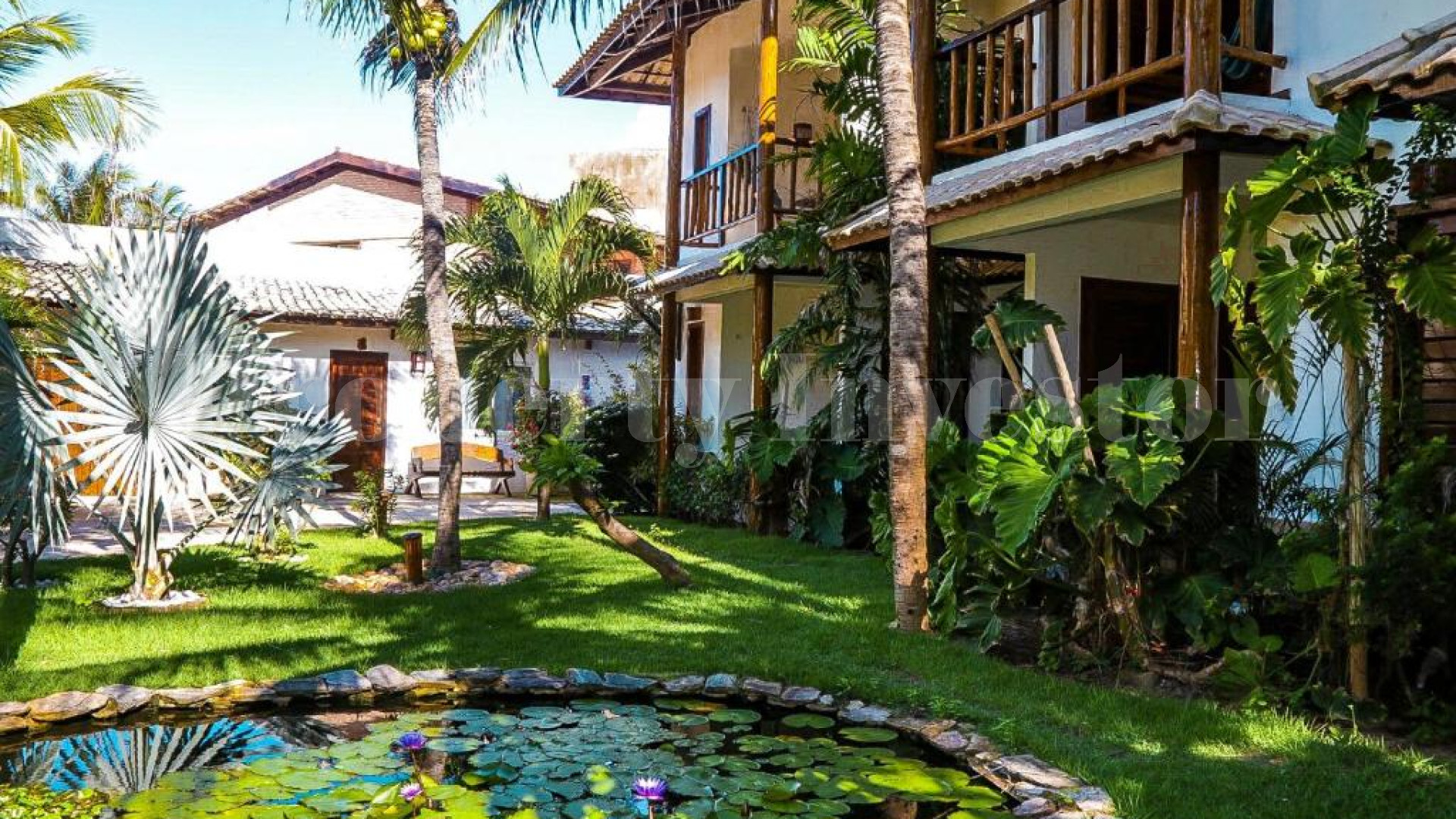 Established 24 Room Boutique Beachfront Kite Surfing Resort for Sale in Cumbuco, Brazil