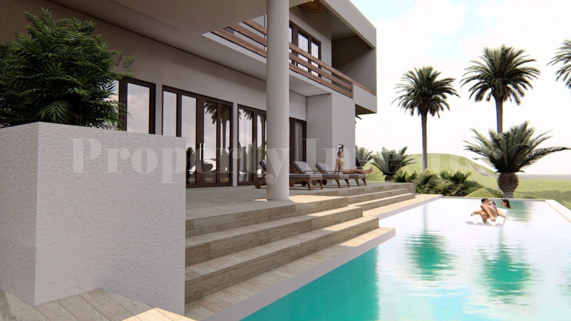 Semi-Complete 4 Bedroom Luxury Oceanfront Villa for Sale in Gated Community of Cap El Limon, Dominican Republic