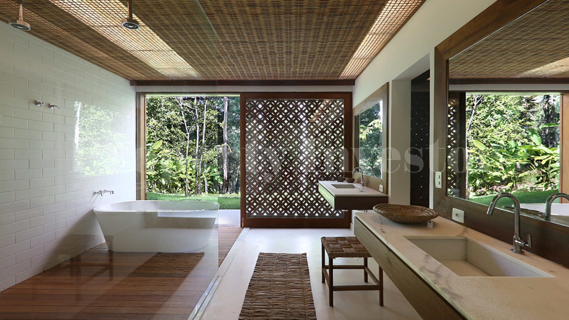 One-of-a-Kind 6 Bedroom Tropical Luxury Designer Rainforest Villa for Sale in Trancoso, Brazil