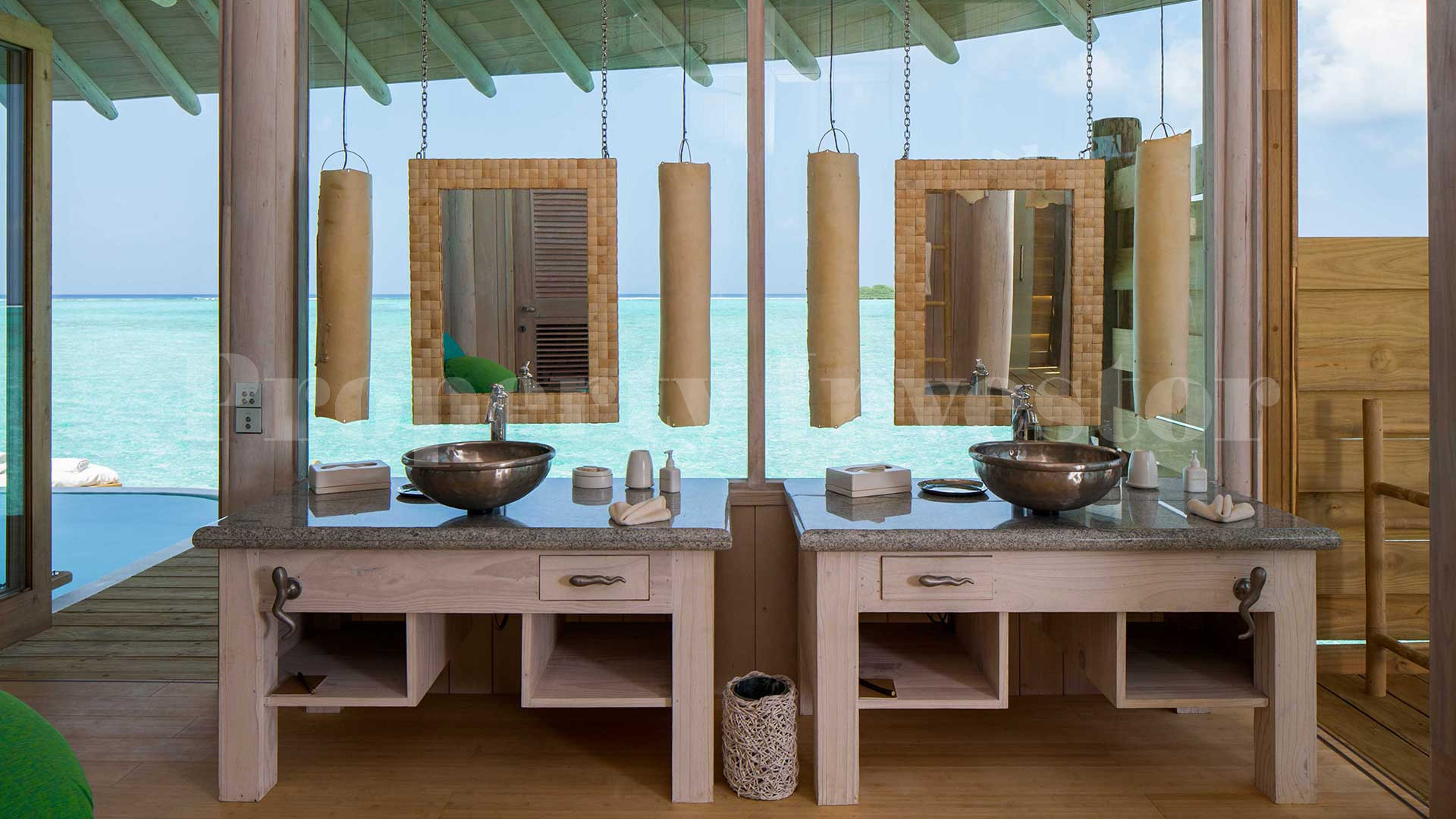 1 Bedroom Overwater Villa with Slide in the Maldives