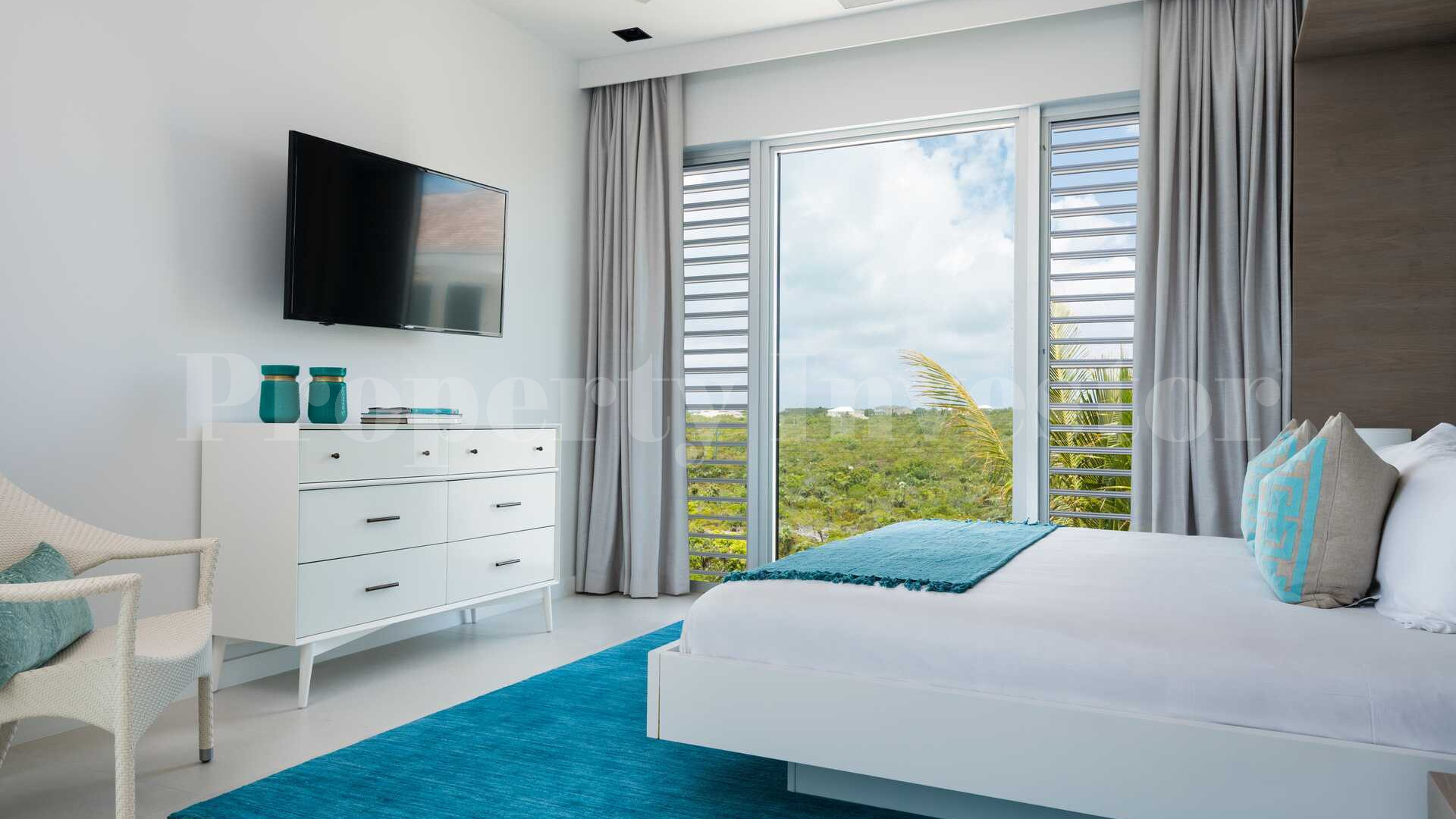 Gorgeous 15 Bedroom Private Beach Club Residence on Long Bay Beach, Turks & Caicos