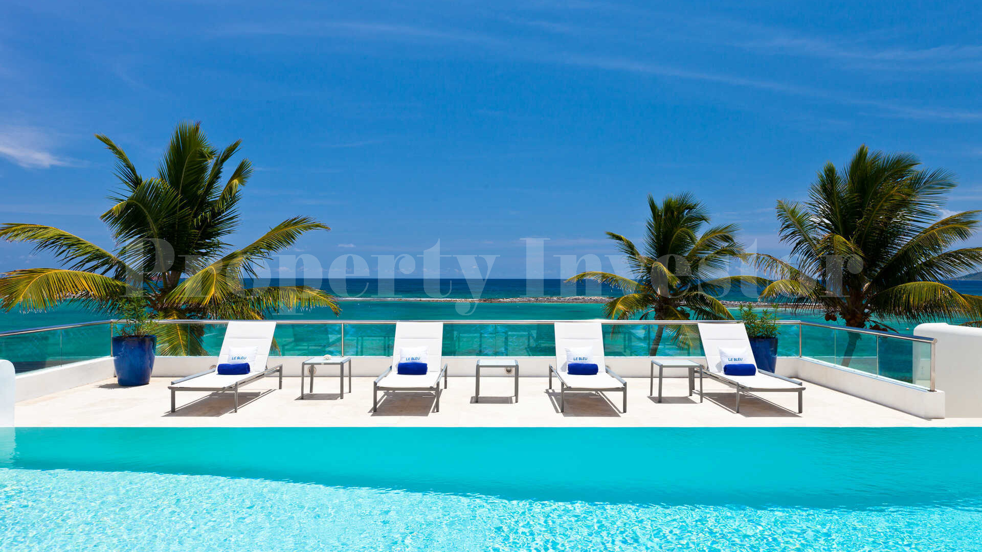 Stunning 10 Bedroom Modern Luxury Beachfront Villa in Anguilla