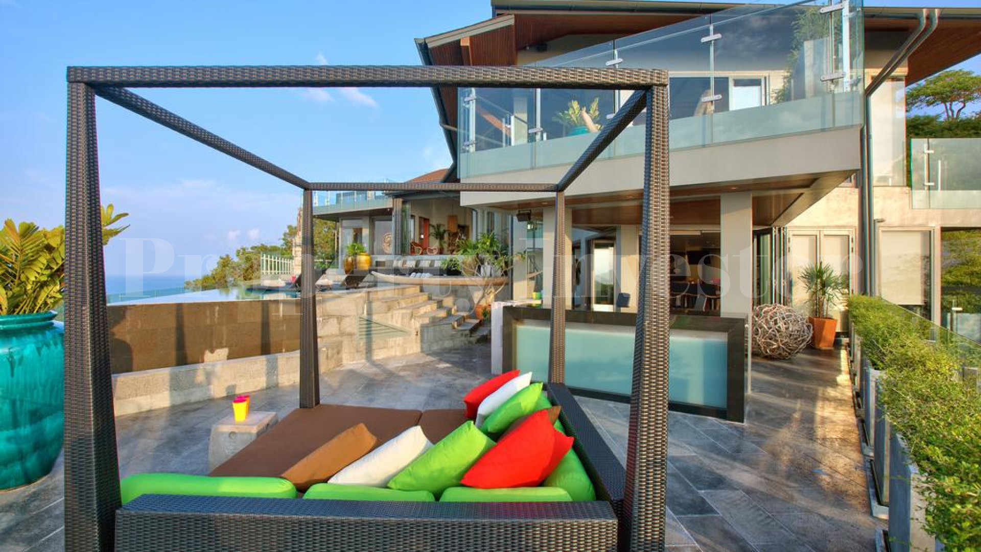 Exceptional 8 Bedroom Luxury Sea View Hillside Villa for Sale in Koh Samui, Thailand