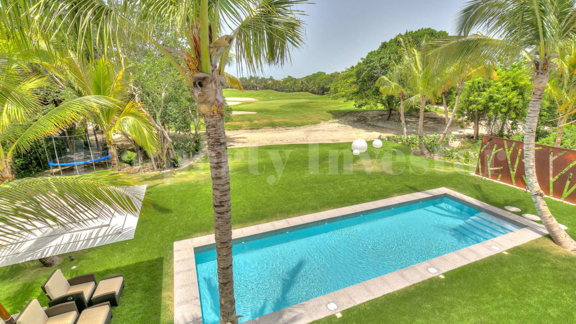 Фантастическая роскошная дизайнерская вилла на гольф поле в Пунта Кане, Доминиканская республика
