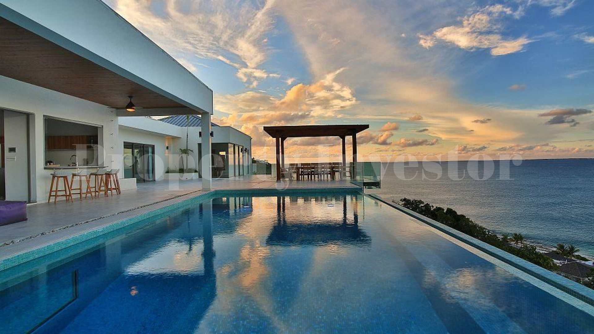 Jaw-dropping 5 Bedroom Luxury Oceanview Villa for Sale in Les Terres Basses, St. Martin