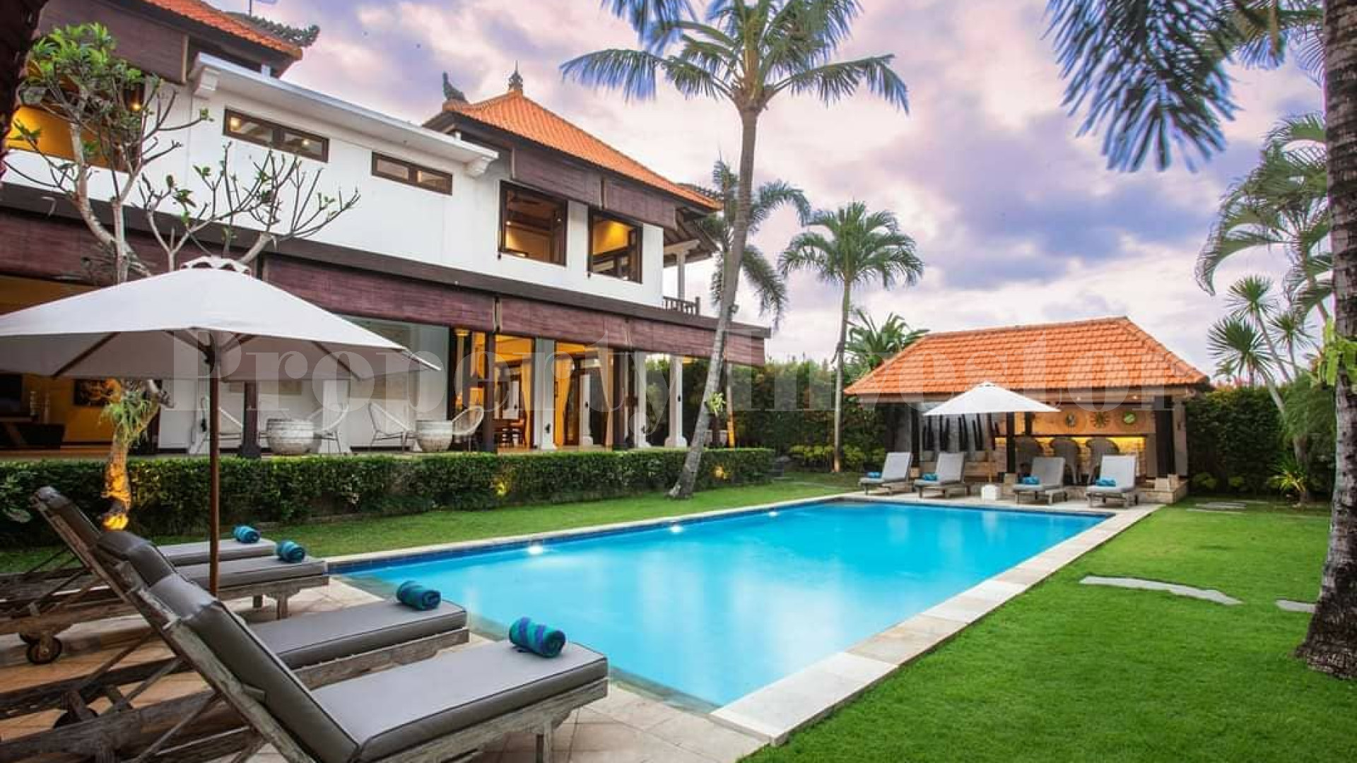 Spacious 7 Bedroom Contemporary Balinese Villa with Hotel License for Sale in Cemagi, Bali
