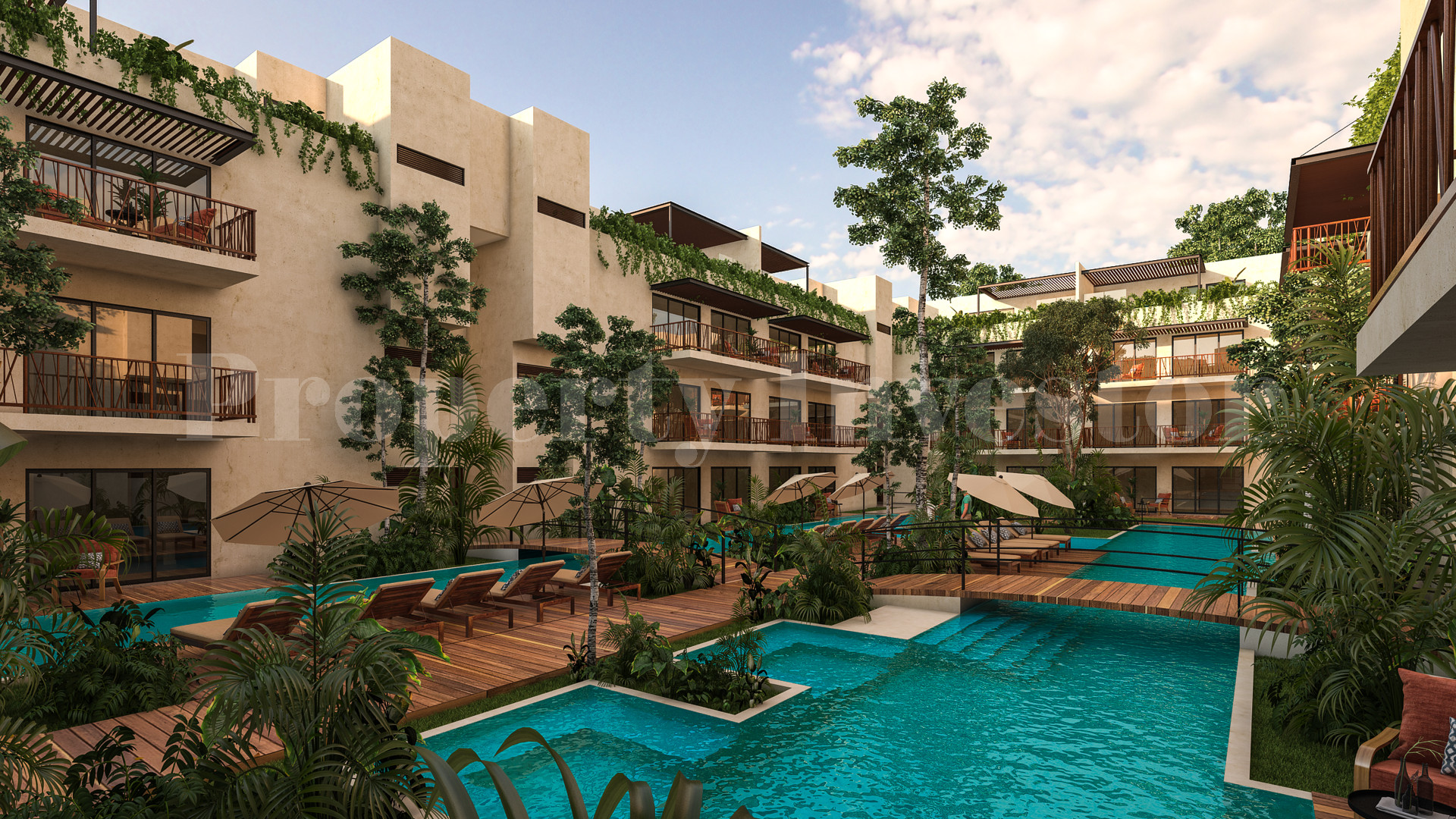 2 Bedroom Boutique Apartment with Garden in Tulum (C-001)