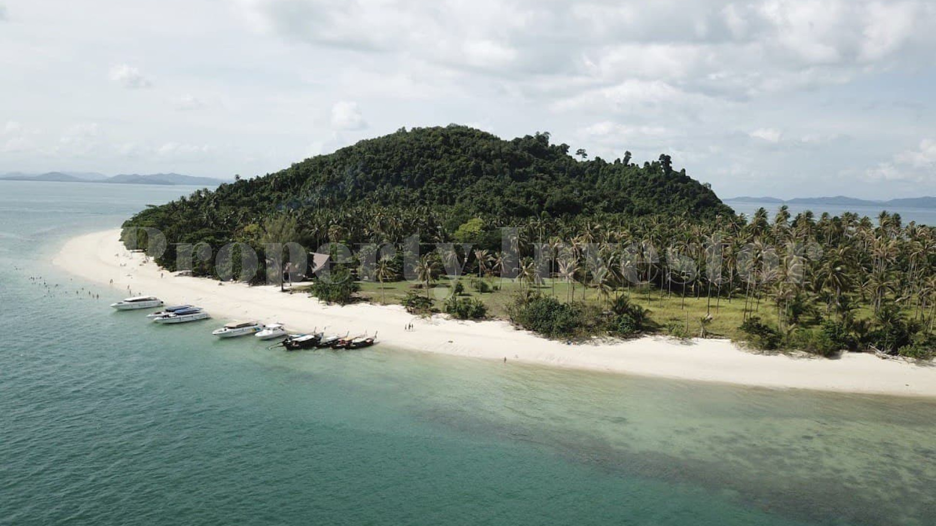 Private 44.5 Hectare Private Virgin Island Paradise for Development in Thailand