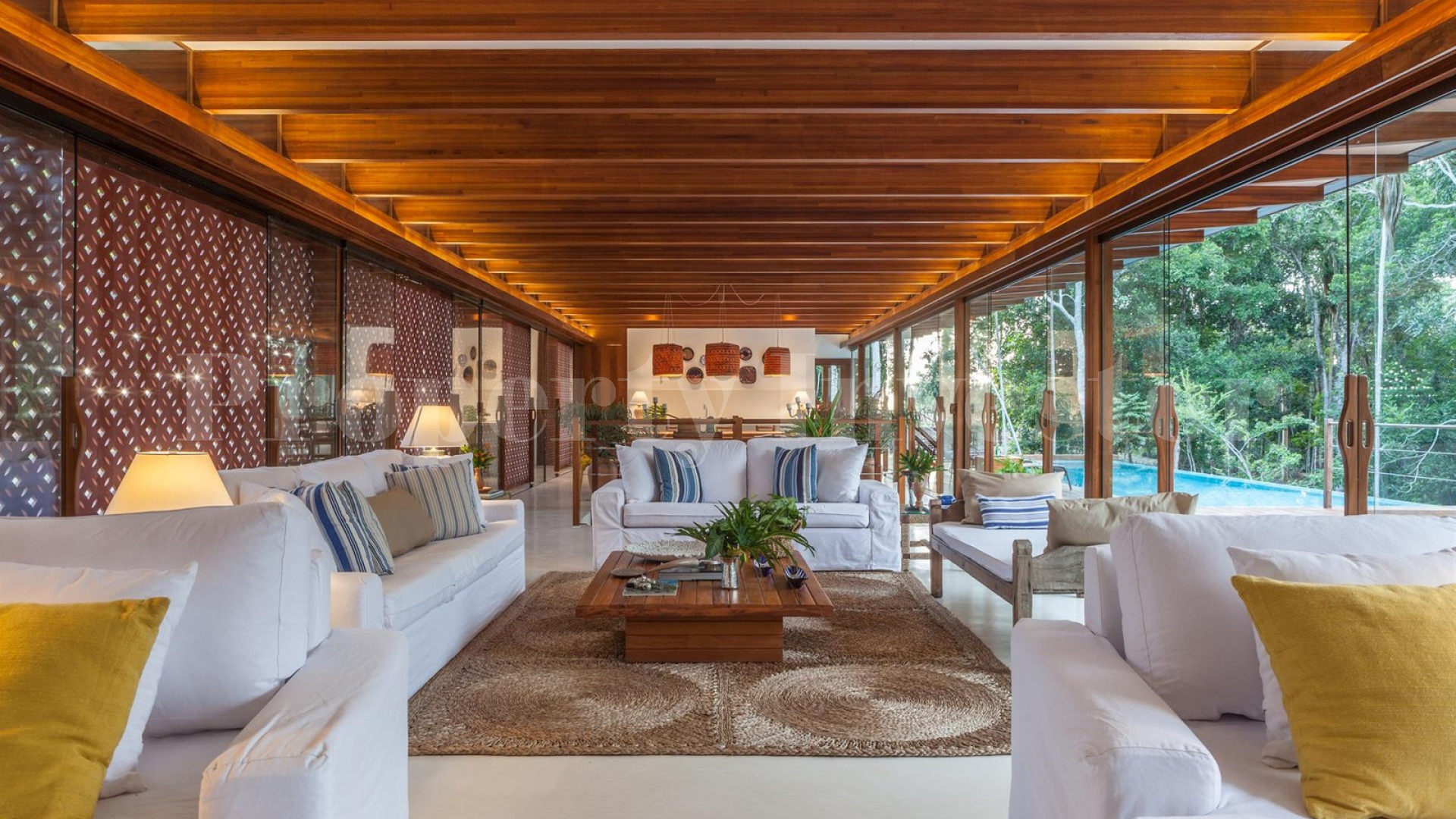 One-of-a-Kind 6 Bedroom Tropical Luxury Designer Rainforest Villa for Sale in Trancoso, Brazil