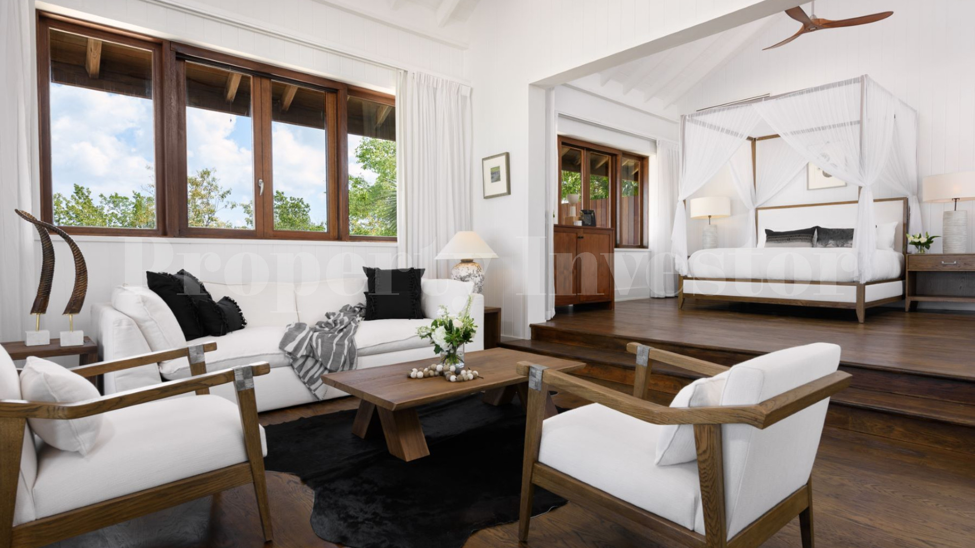 Exceptional 3 Bedroom Luxury Beachfront Estate for Sale on Parrot Cay, Turks & Caicos