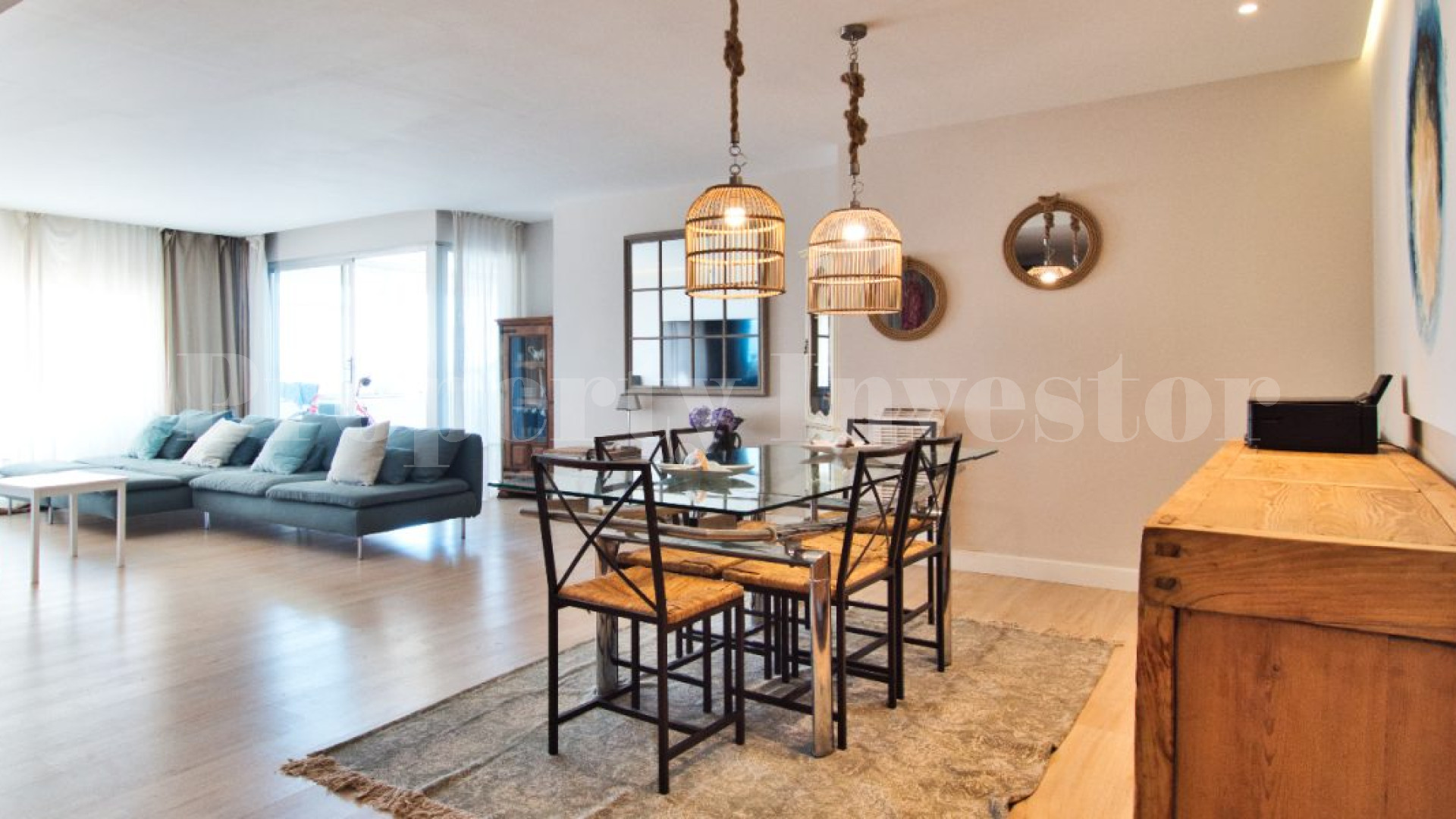 Spacious 3 Bedroom Luxury Apartment with Panoramic Sea Views in Portixоl, Palma de Mallorca