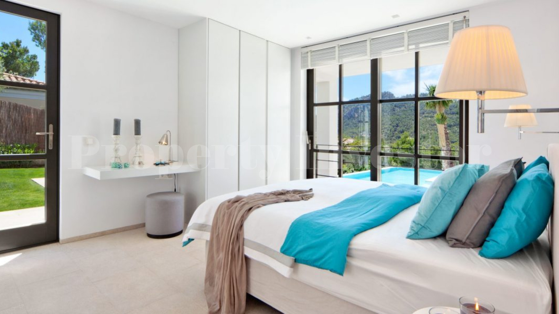 Modern 4 Bedroom Villa with Exclusive Design Concept & Partial Sea Views in Port Andratx