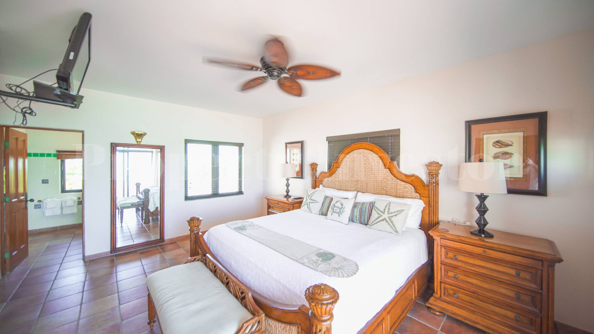 Exceptional 7 Bedroom Luxury Moroccan Style Beachfront Villa for Sale on Sapodilla Bay Beach, Turks & Caicos